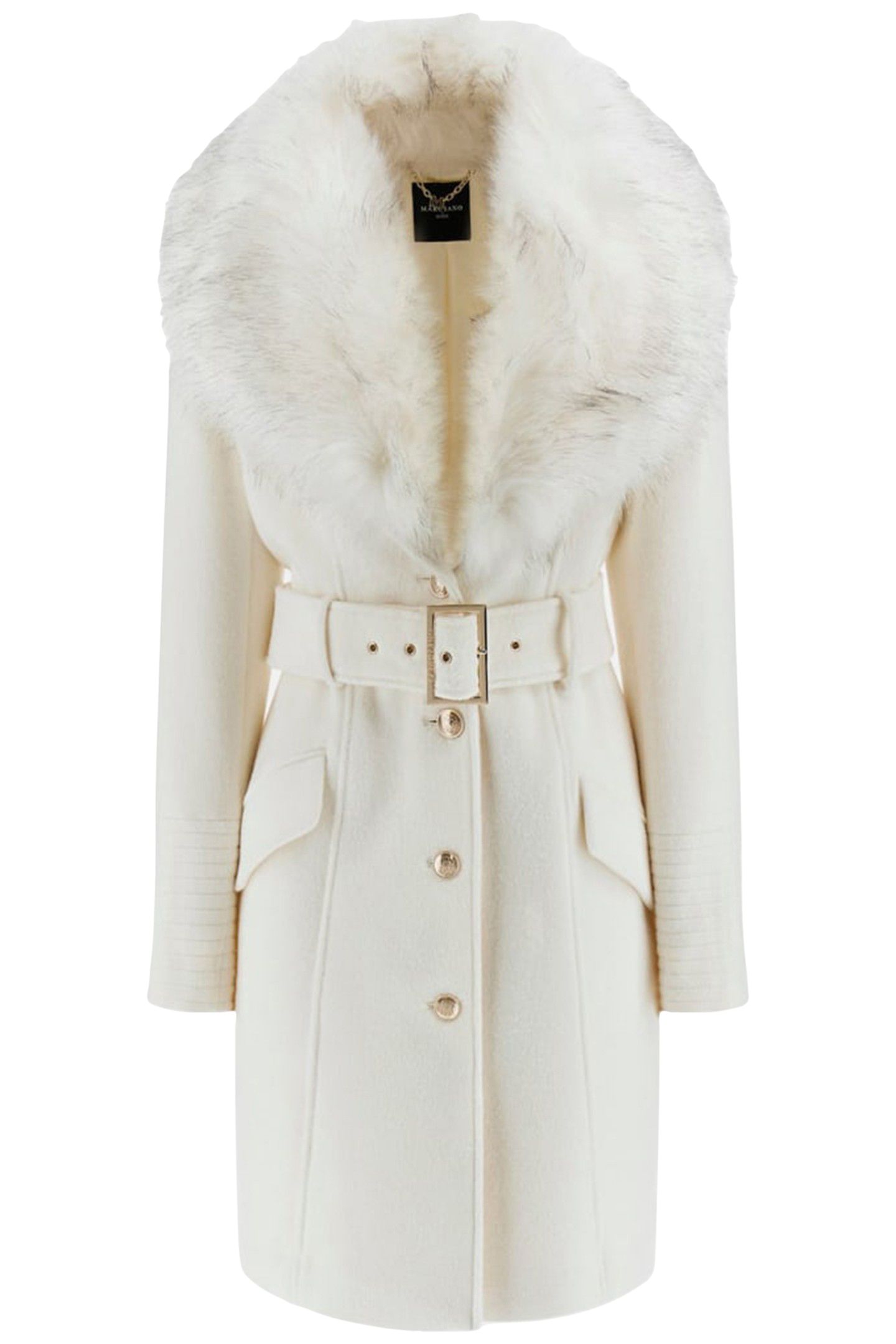 MARCIANO BY GUESS LORETA COAT PALE PEARL MULTI 4