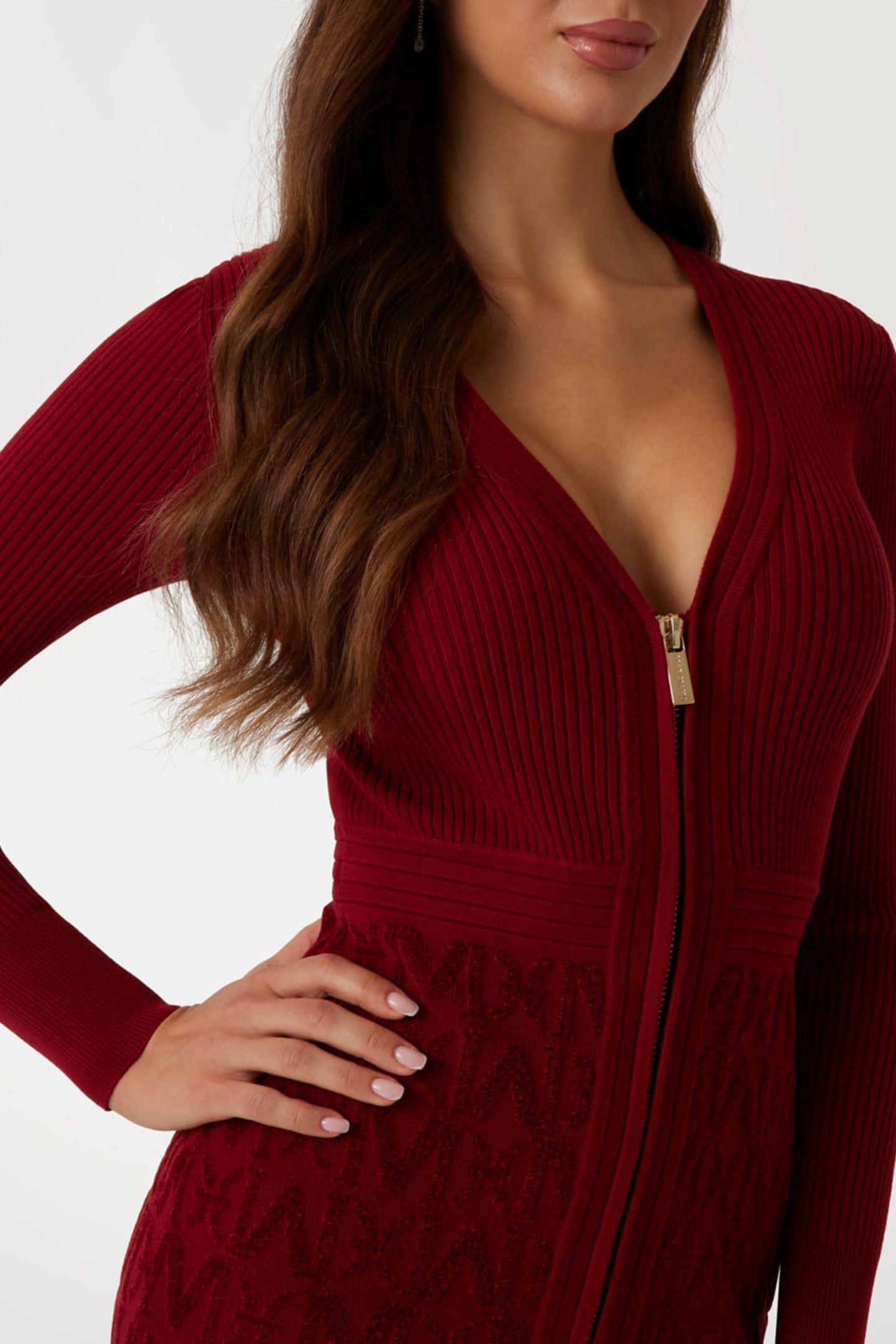 MARCIANO BY GUESS HERMIONE CHENILLE ALLOVER M DR DARK JAM RE 5