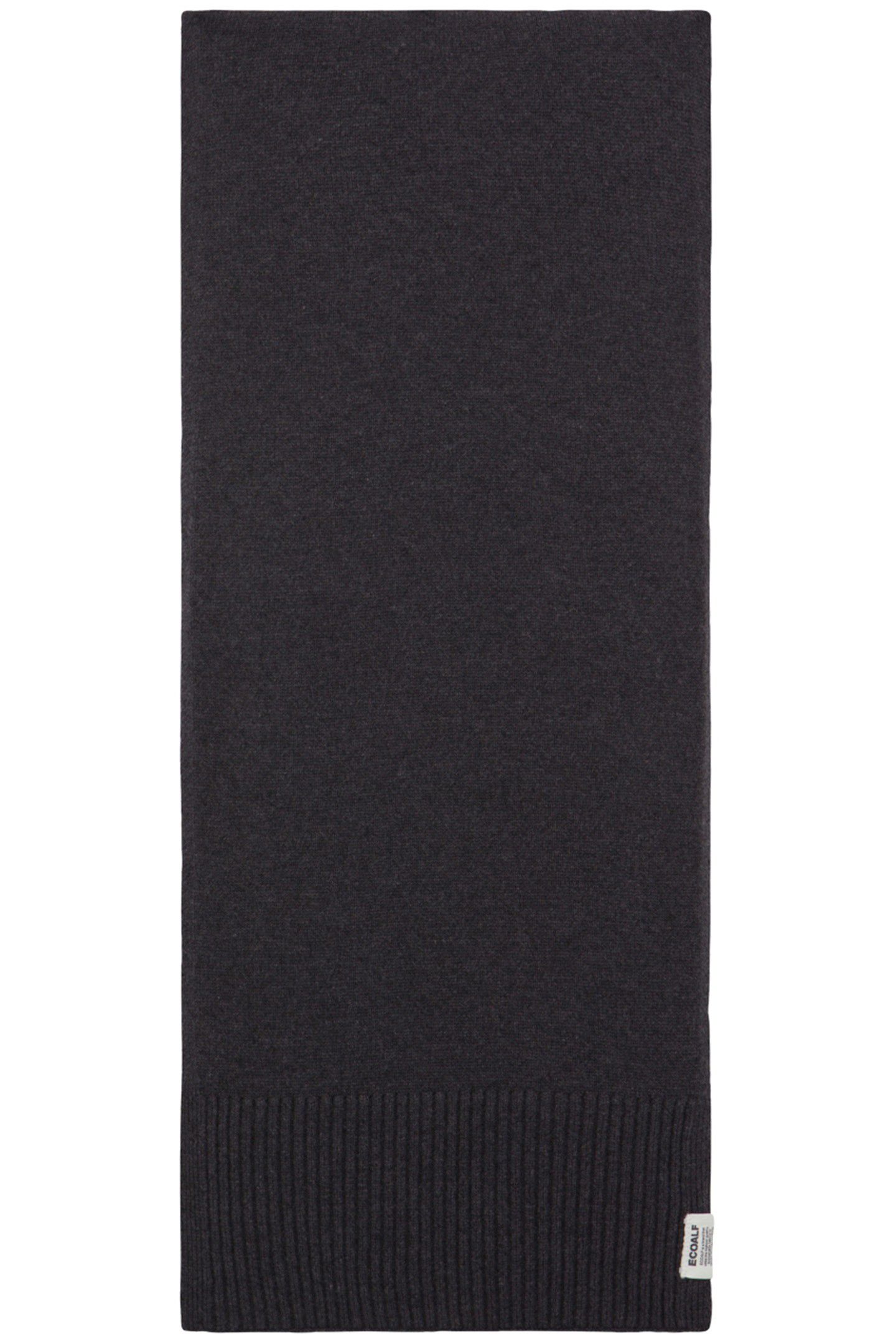 UNISEX WOOLALF SCARF DARK GREY MELANGE 2