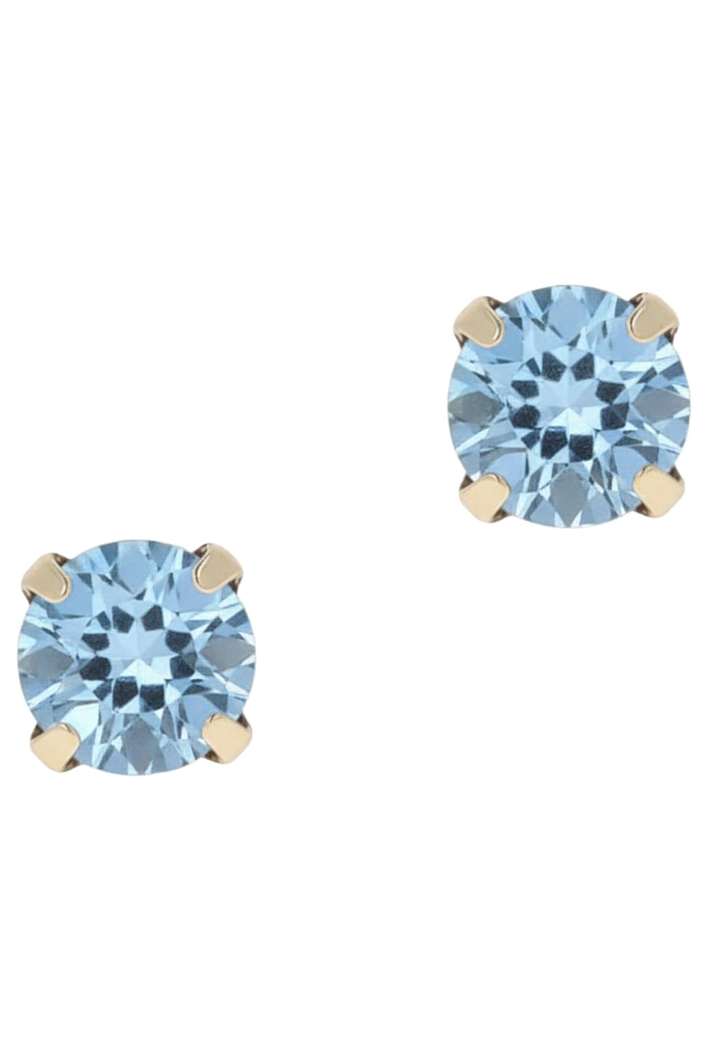 LIGHT SAPPHIRE EARPINS 1