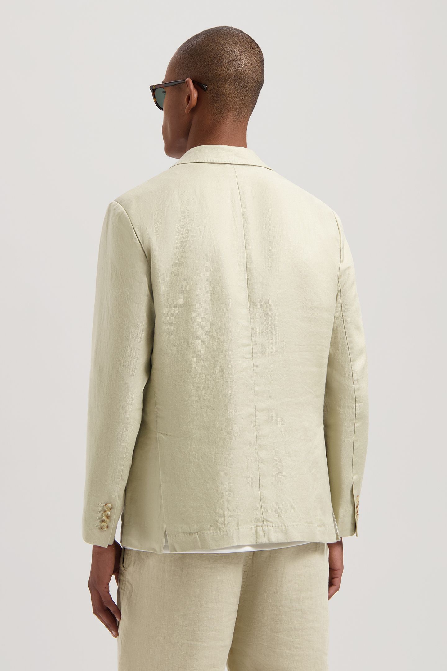DS-CRIS LINEN TWILL BLAZER SAND 2