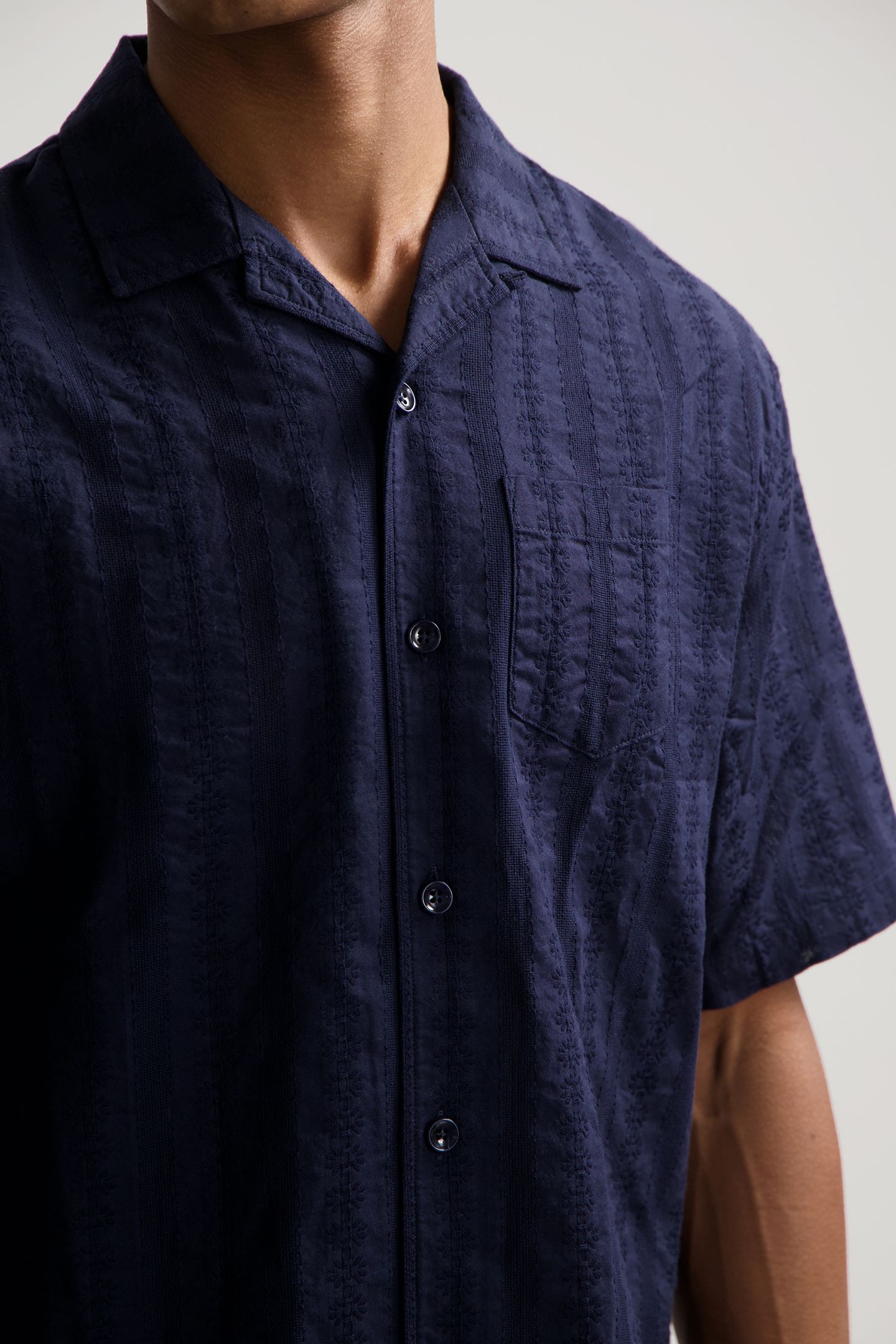 DS-SIRIUS RESORT SHIRT DK. NAVY 5