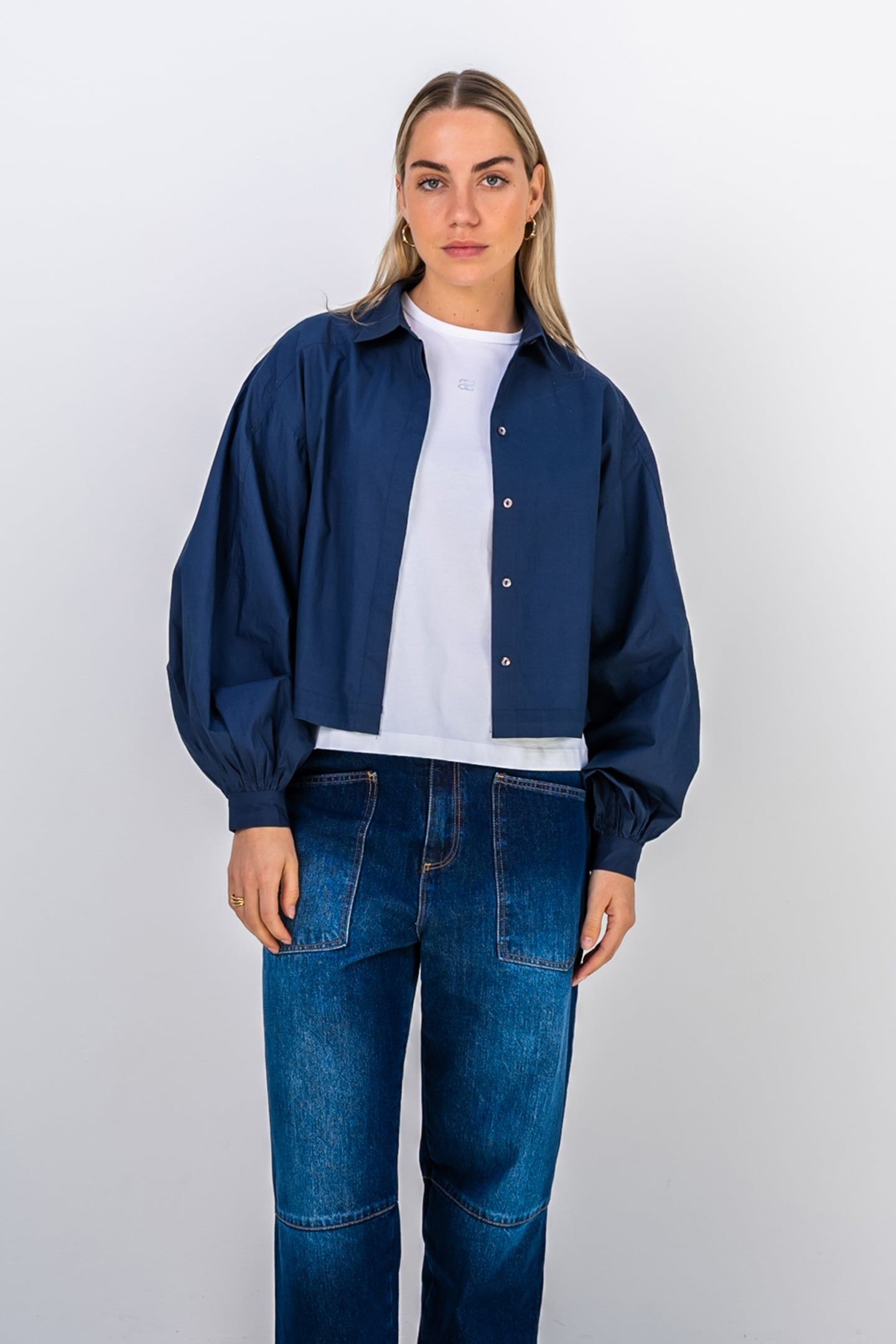 DAISY SHIRT NAVY 1