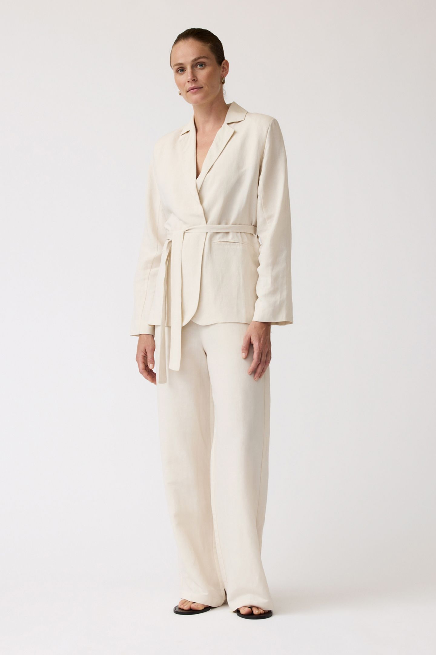 BLOSSOM BLAZER OATMEAL 2