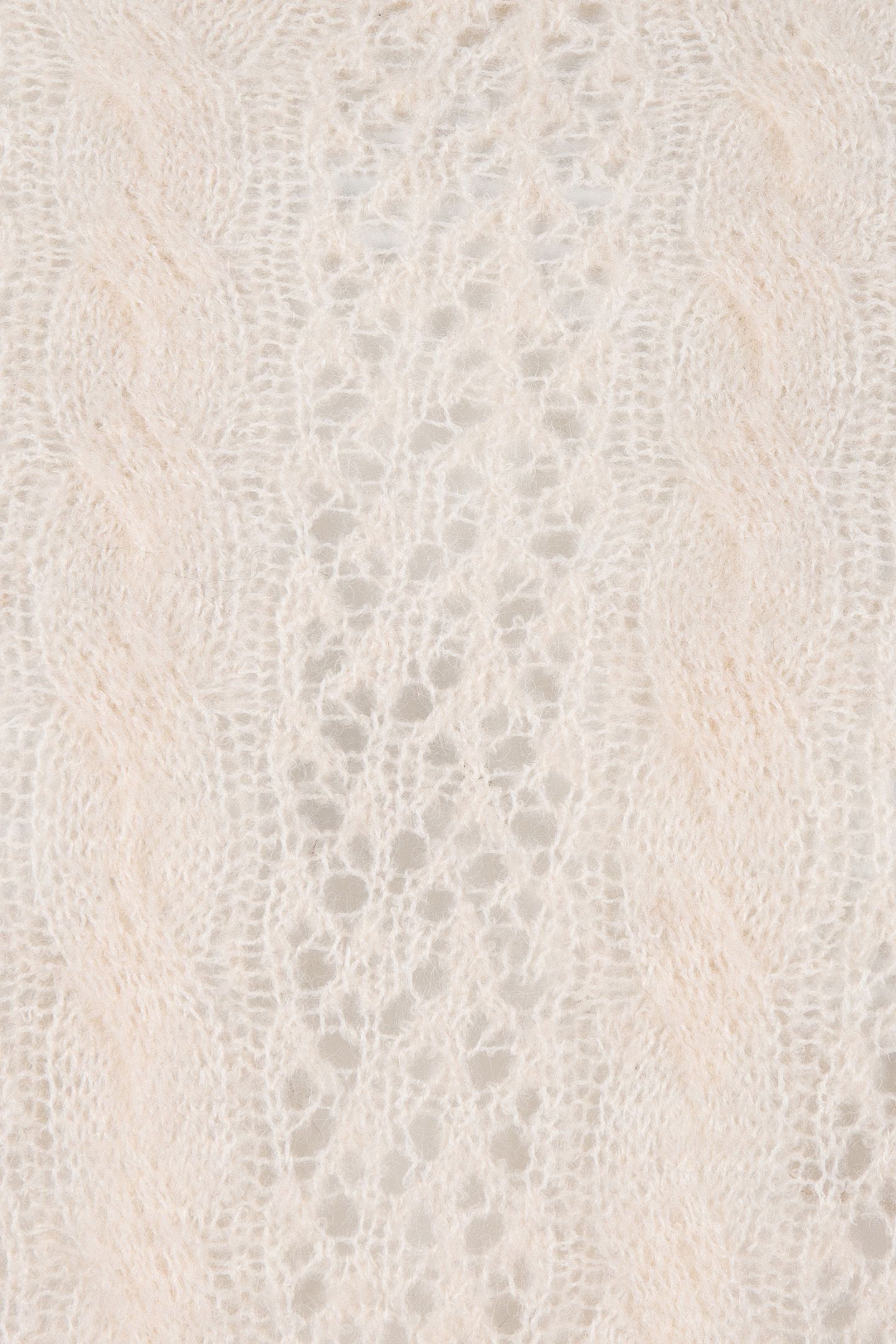 SWEATER CABLE AJOUR LIGHT SAND 7