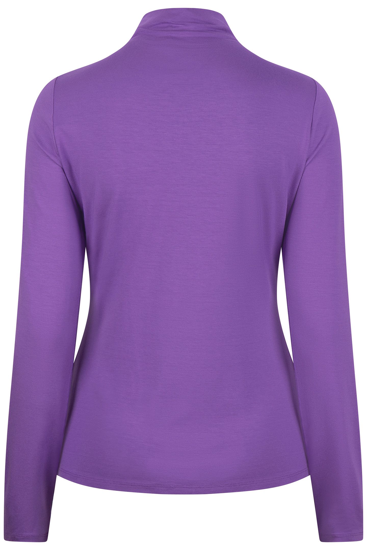 TOP SMOCKED NECKLINE SOLID SJ DEEP LAVENDER 6