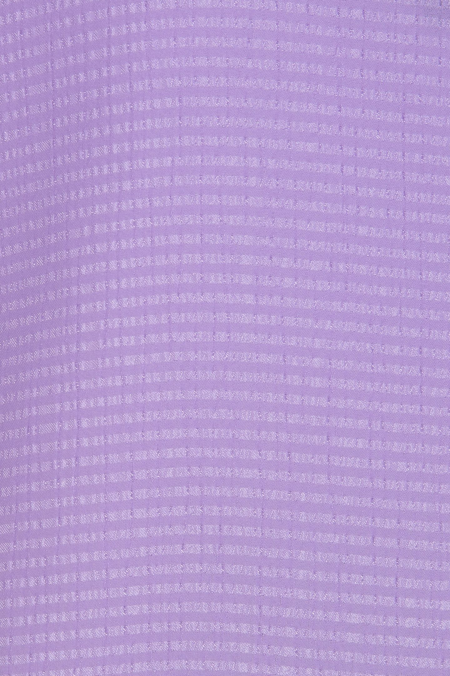 BLOUSE R-NECK STRUCTURE LILAC 5