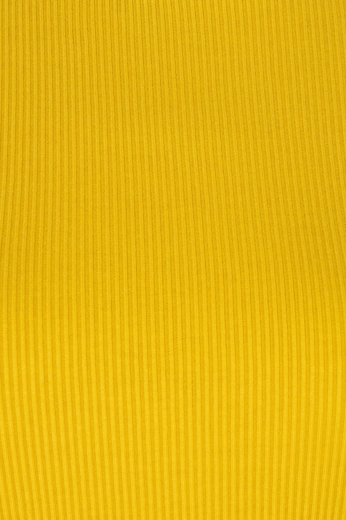 TOP RIB LONG SLVE OCHRE 5