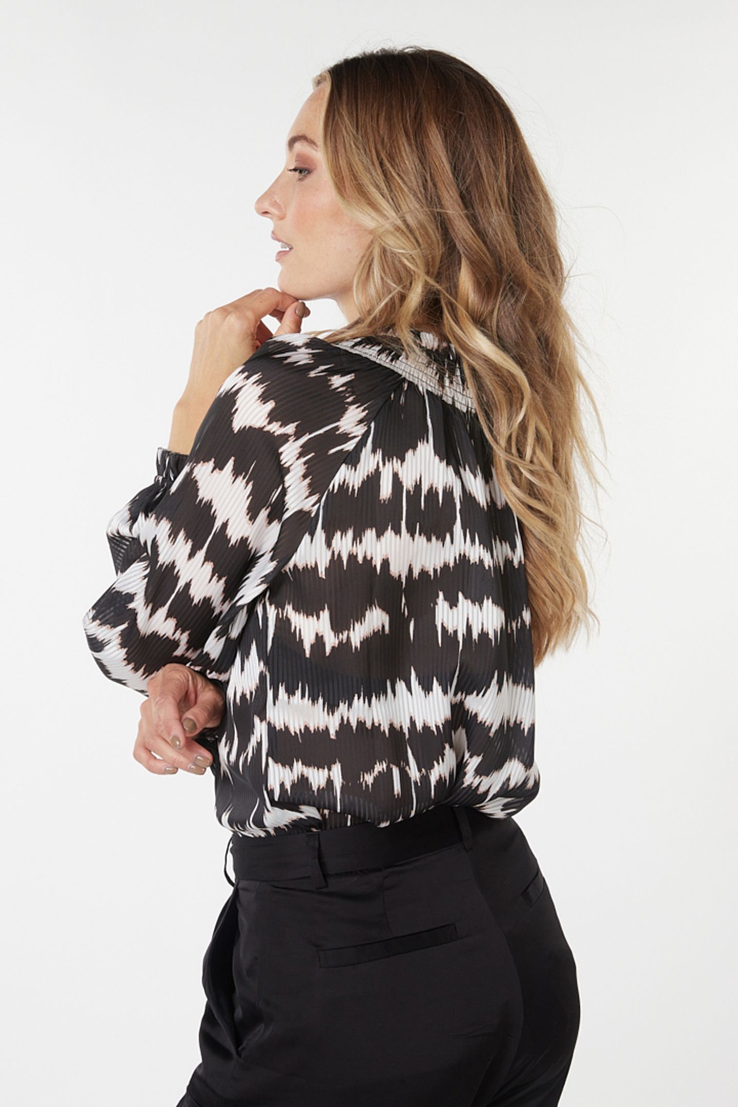 BLOUSE RAGLAN ABSOLUTE ILLUSION PRINT 4