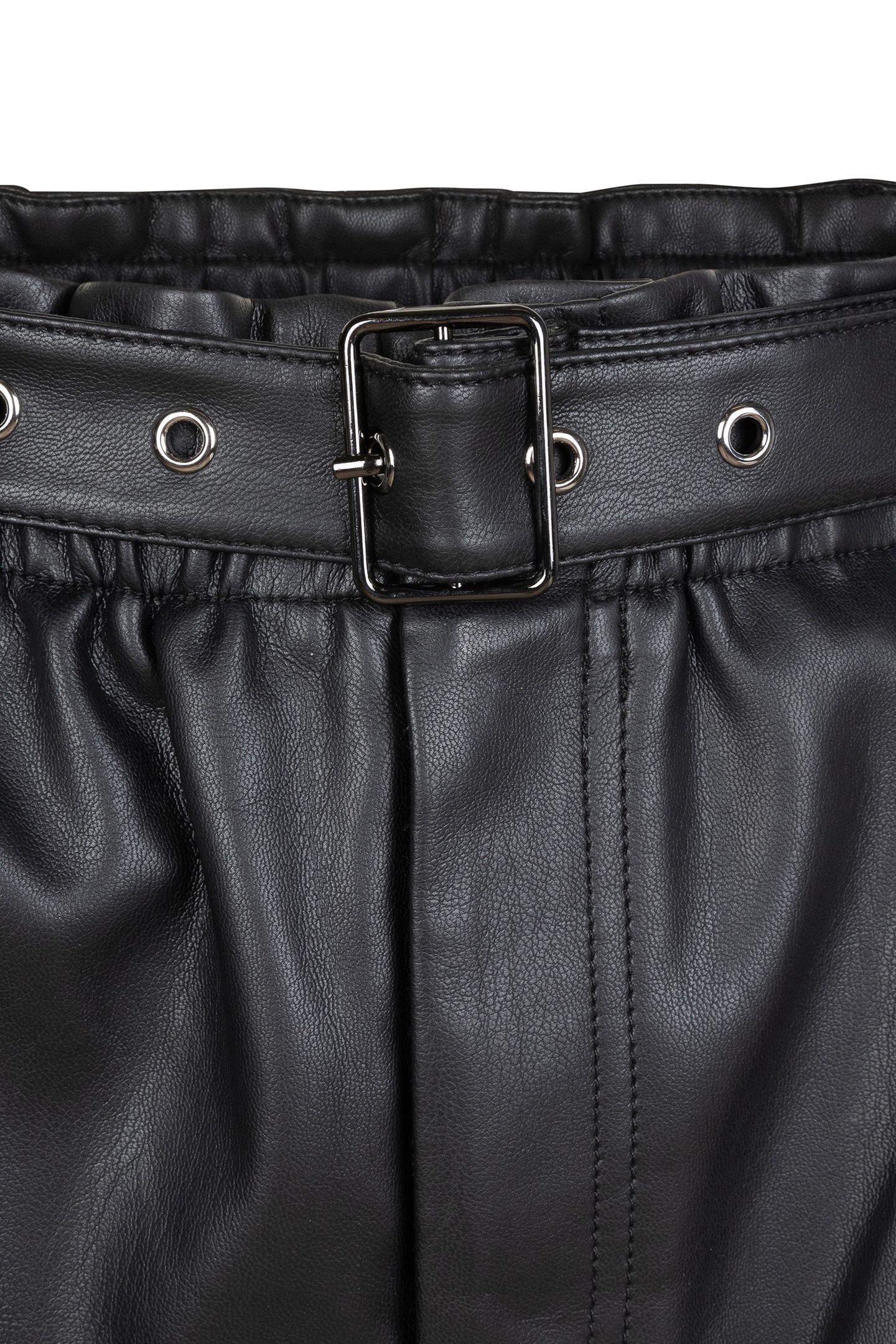 SHORTS PU BLACK 5