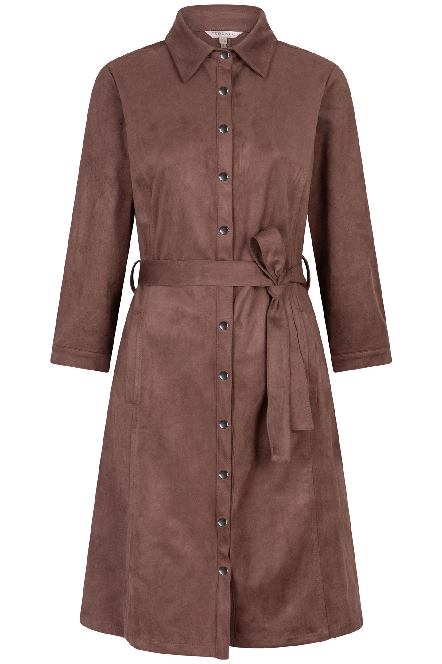 DRESS SUEDINE CHOCOLATE 4
