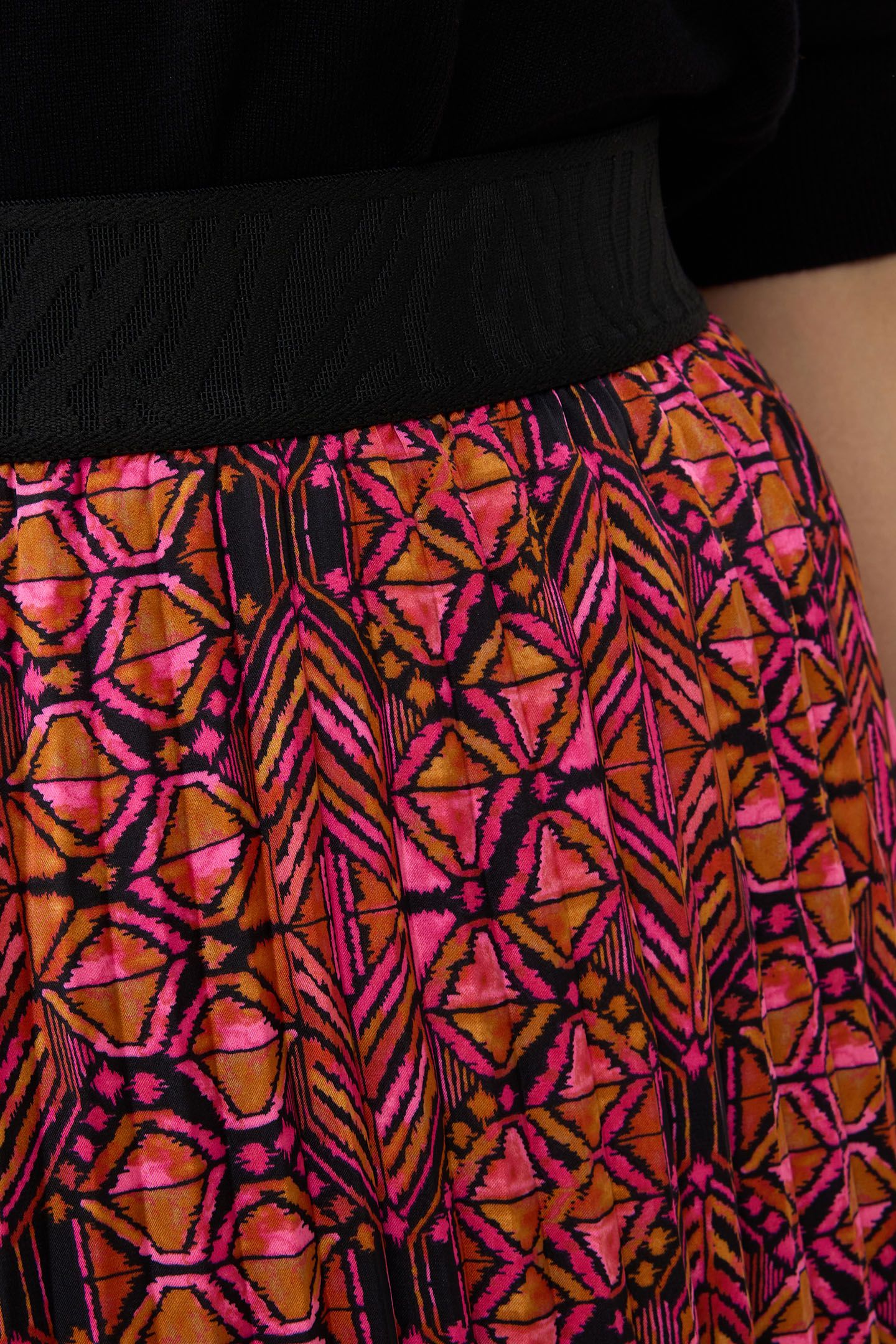 SKIRT PLISSE SENSATION PRINT 7