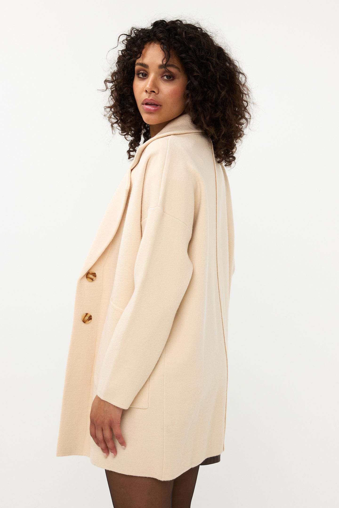CARDIGAN BLAZER LONG BISCUIT 3