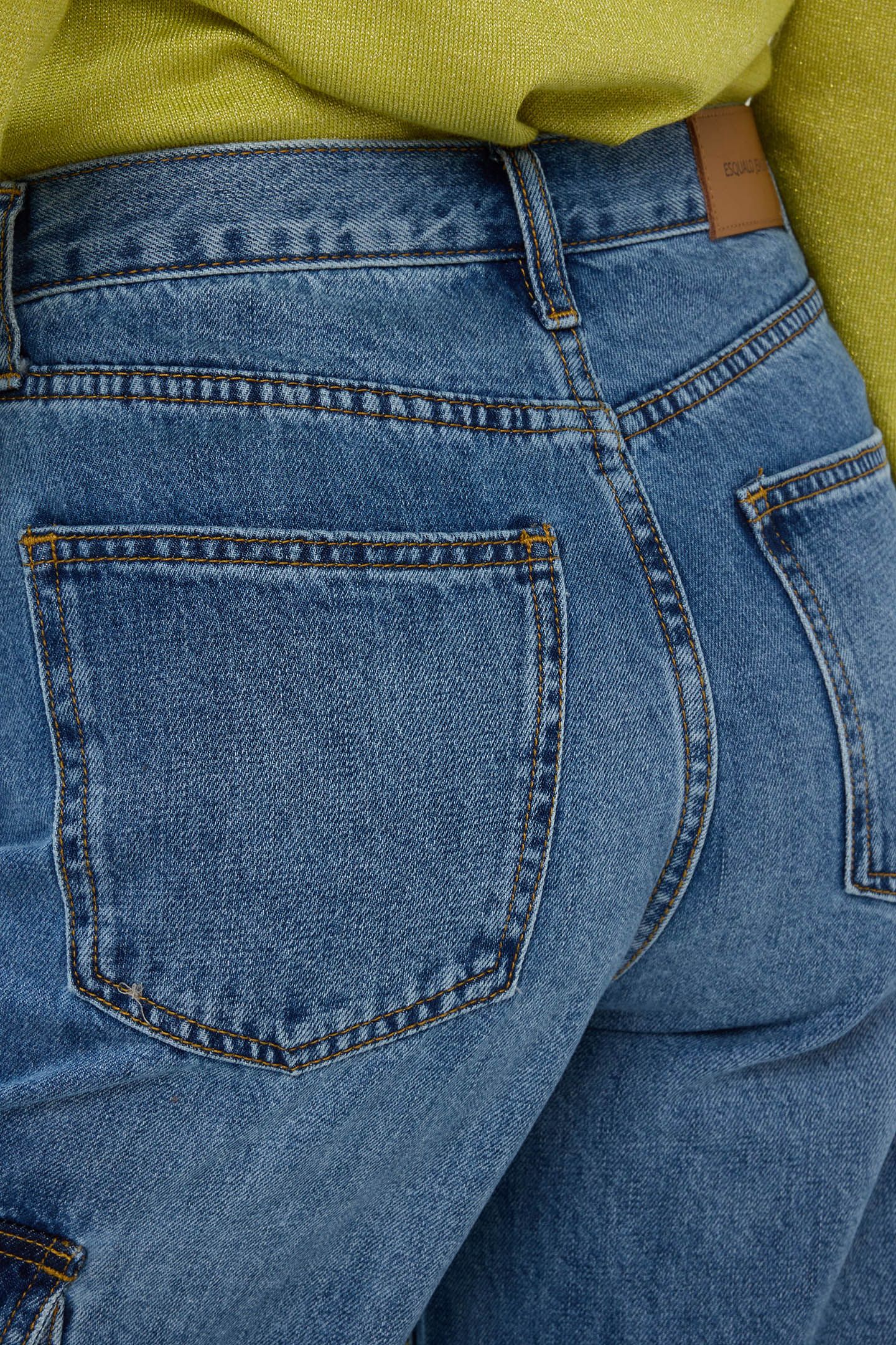 TROUSERS JEANS CARGO WIDE LEG JEANS BLUE 7