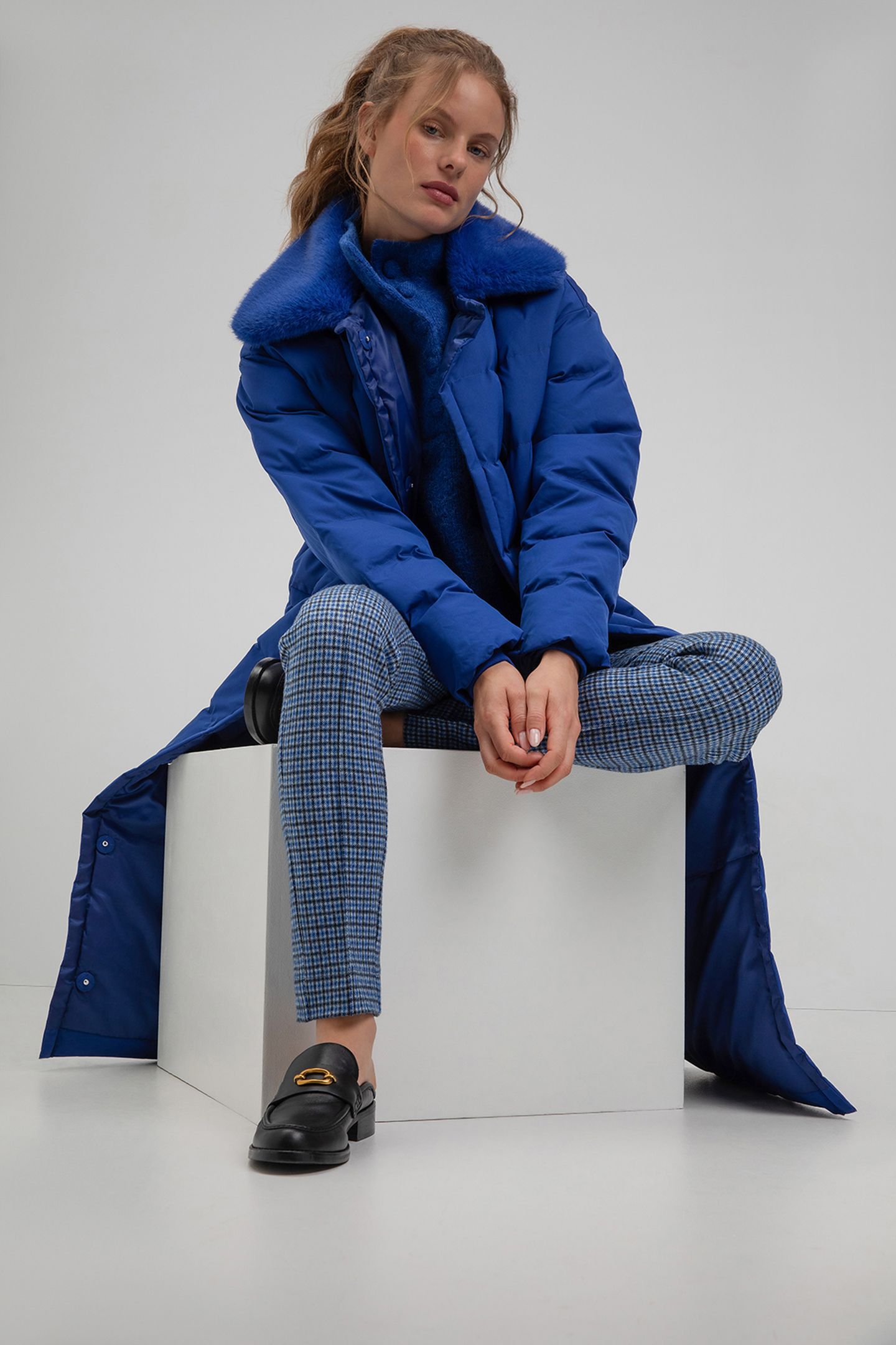 SUZE COAT ROYAL BLUE 5