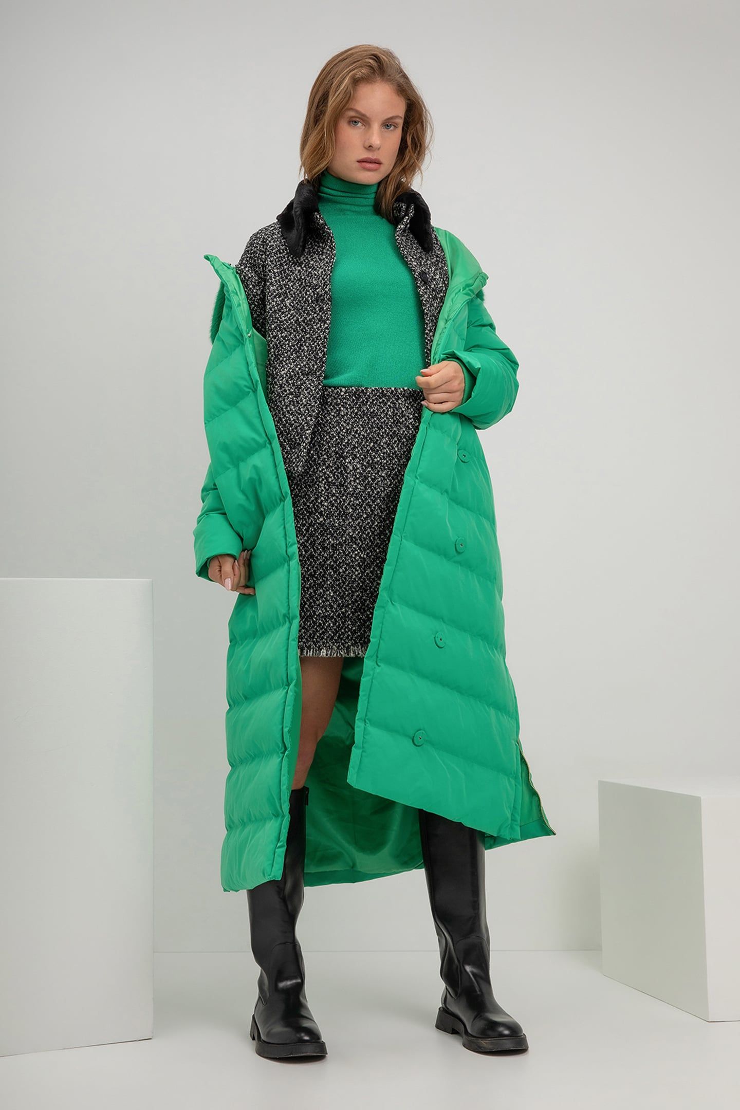 SUZE COAT PARROT GREEN 4