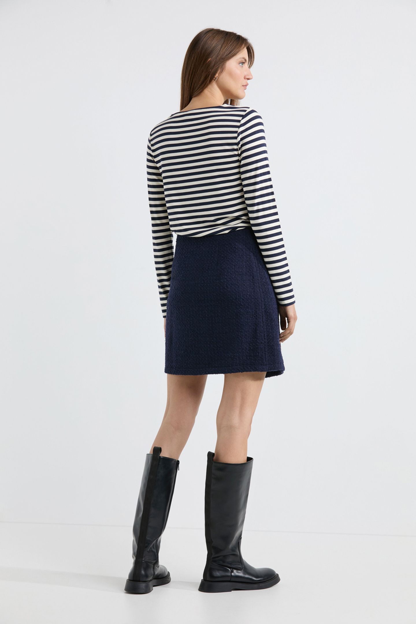ANTHONY SKIRT NAVY 2