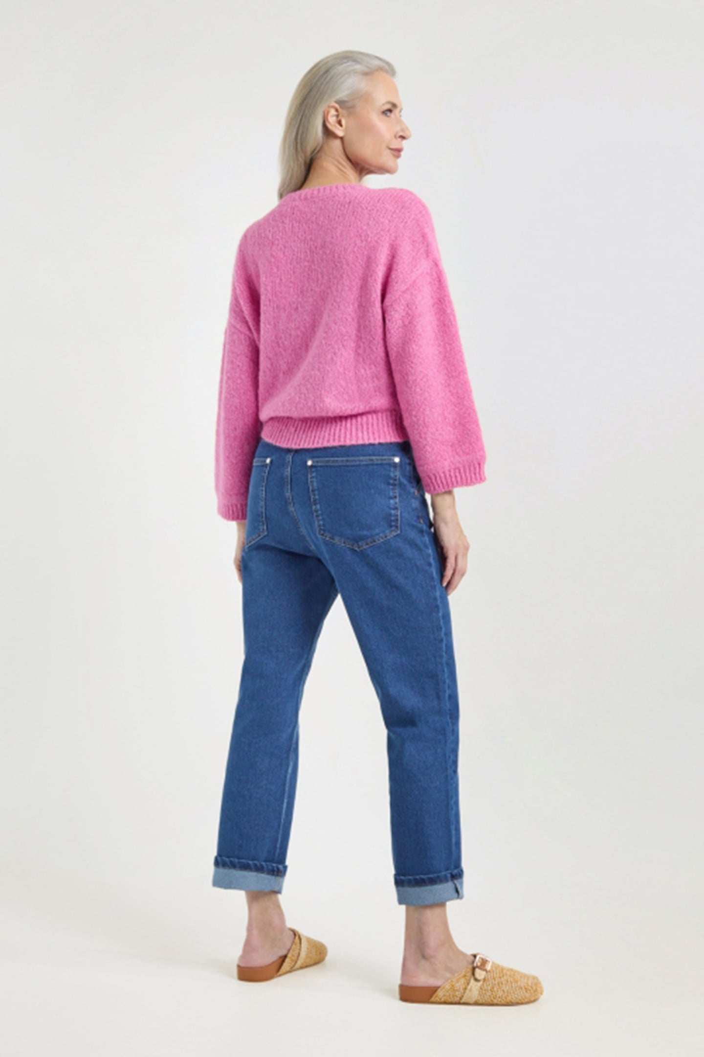 JESSE SWEATER FUCHSIA 2