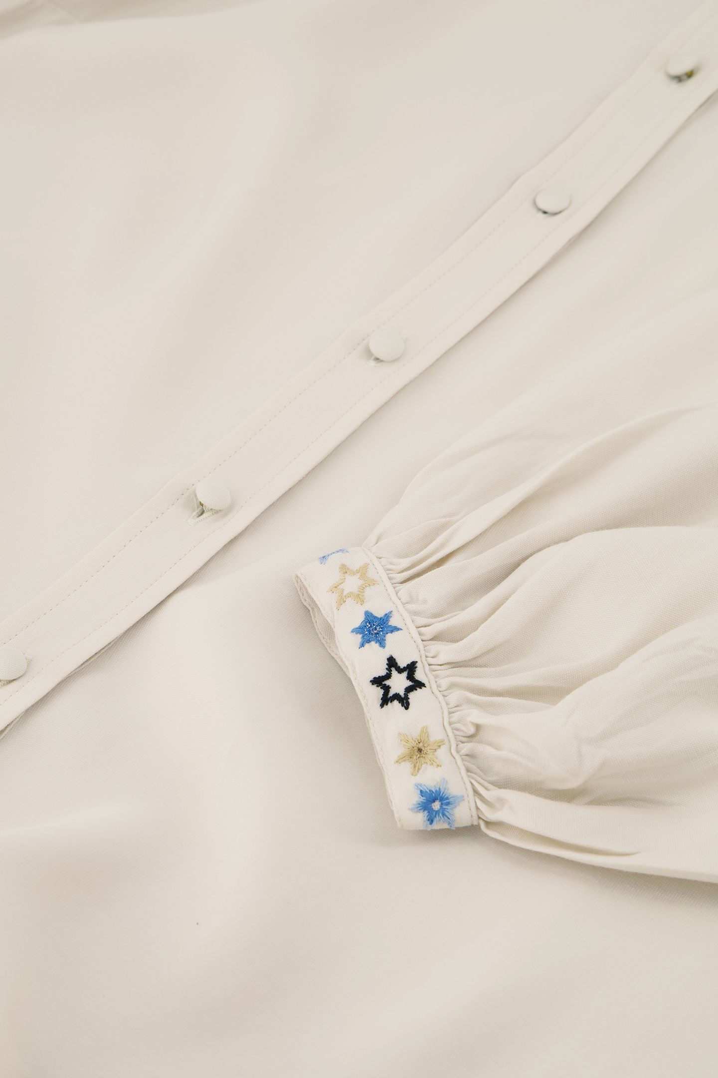 HARRY BLOUSE WARM WHITE/BLUE 5