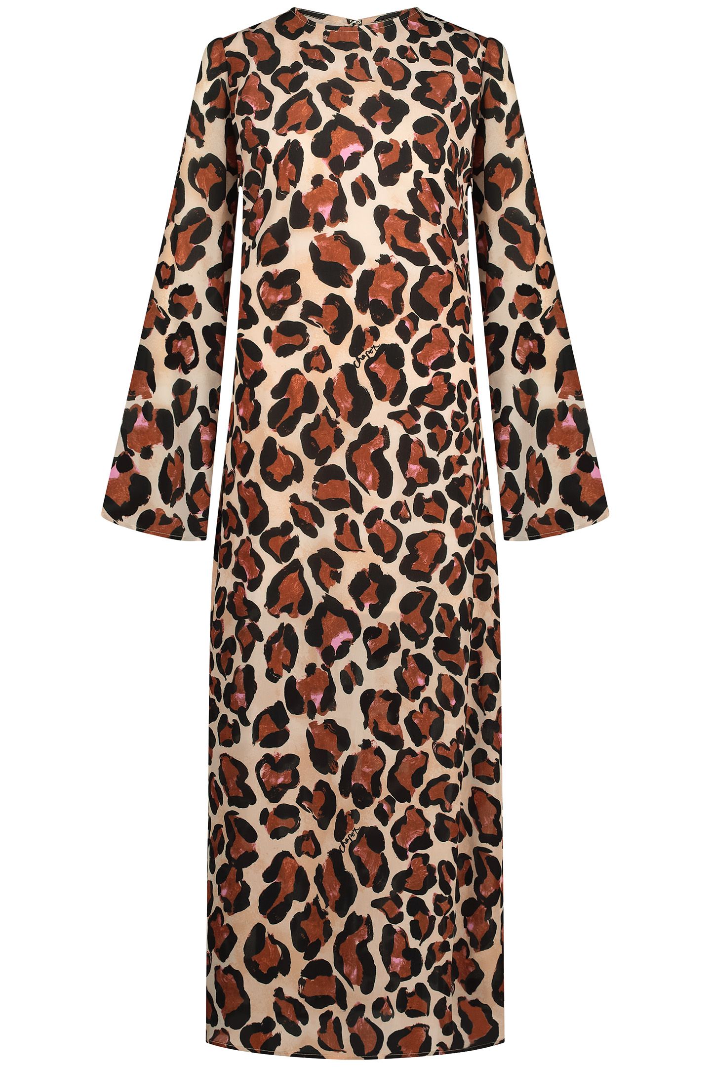 AURORA DRESS NOUGAT/BLACK 3