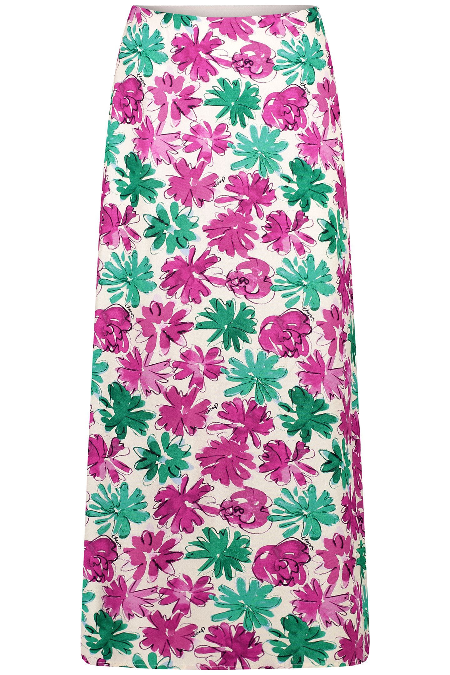 LAURIE SKIRT WARM WHITE/PLUM PART 2