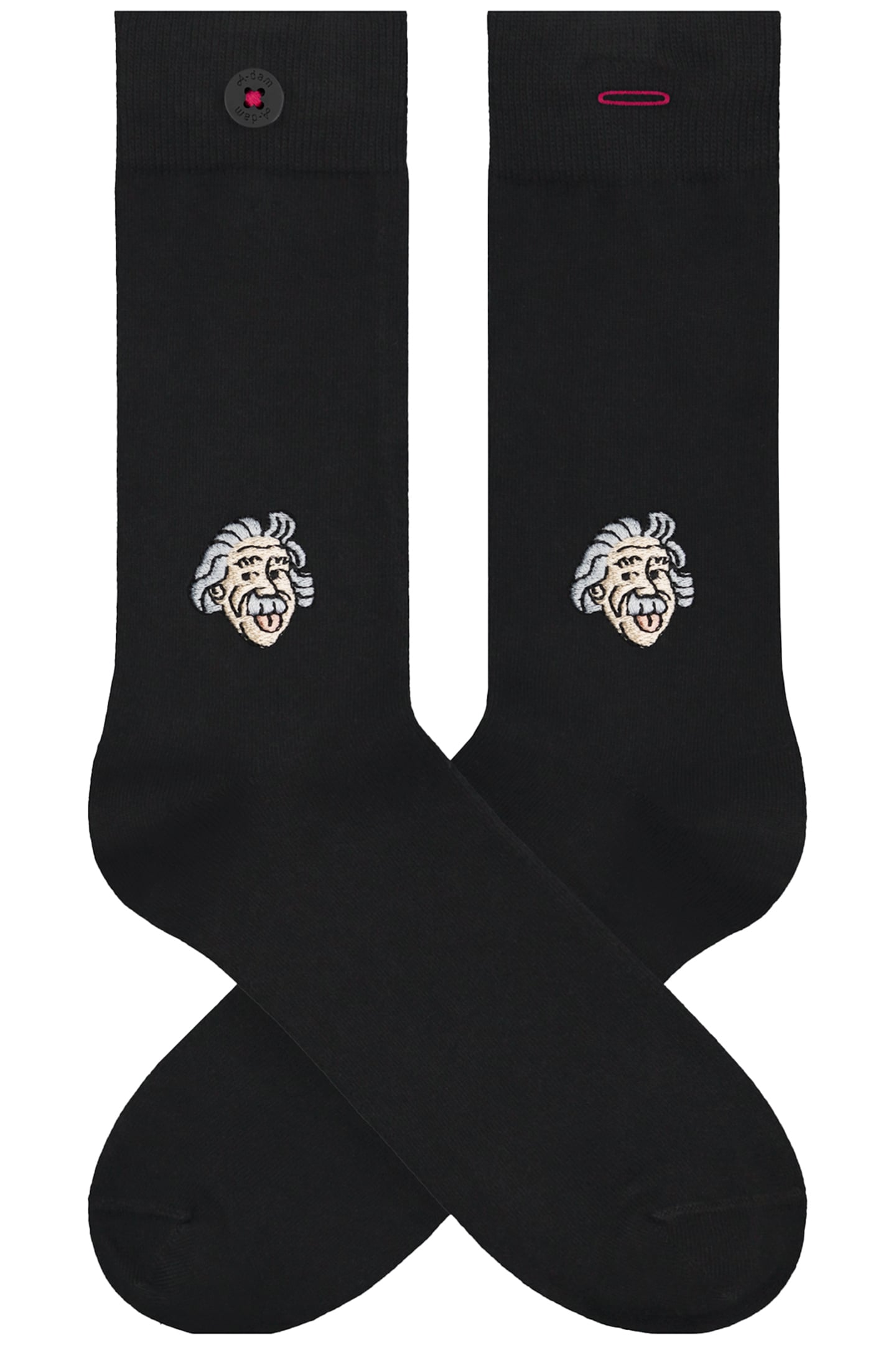 UNISEX A-DAM 4-PACK CASUAL SOCKS MULTICOLOR 3