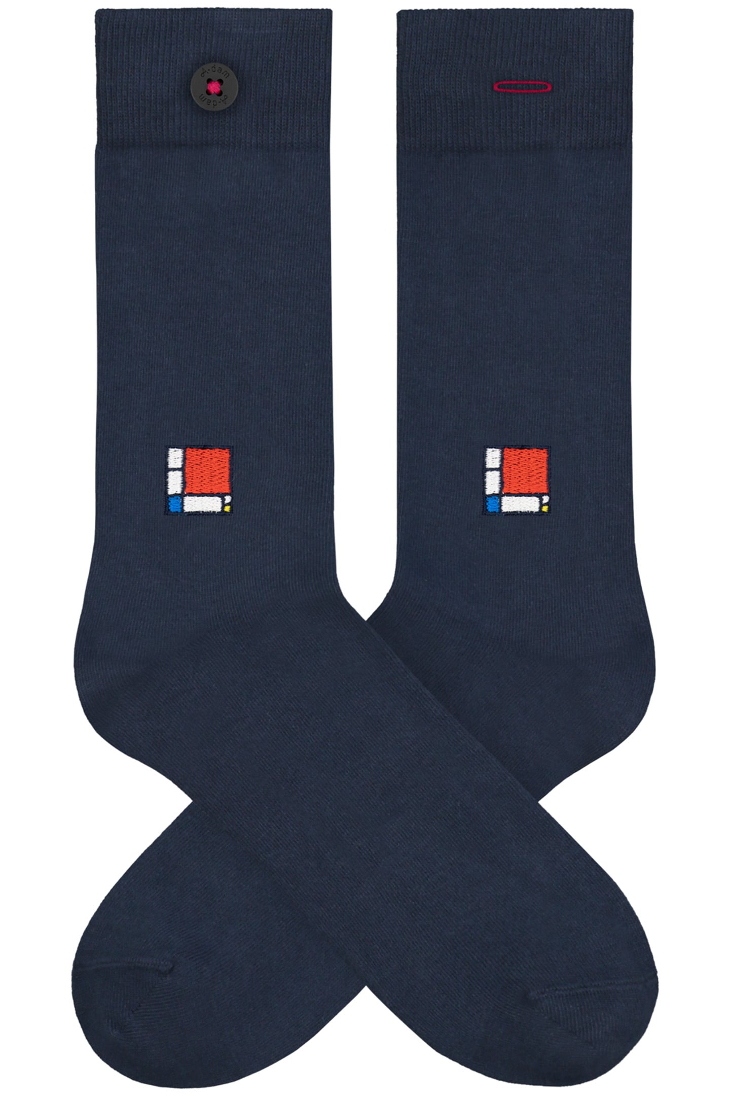 UNISEX A-DAM 4-PACK CASUAL SOCKS MULTICOLOR 4
