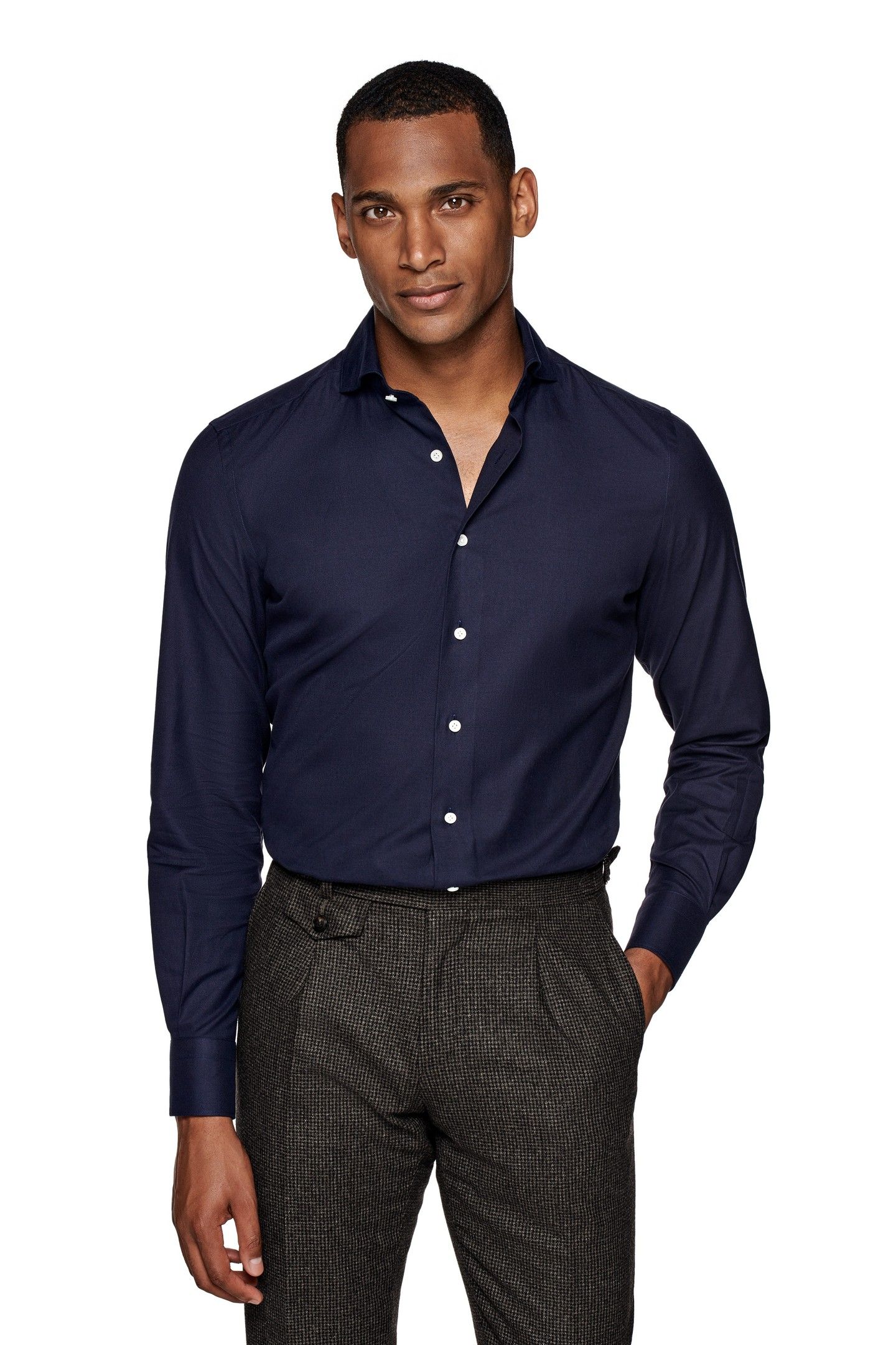 FLANNEL NAVY 1