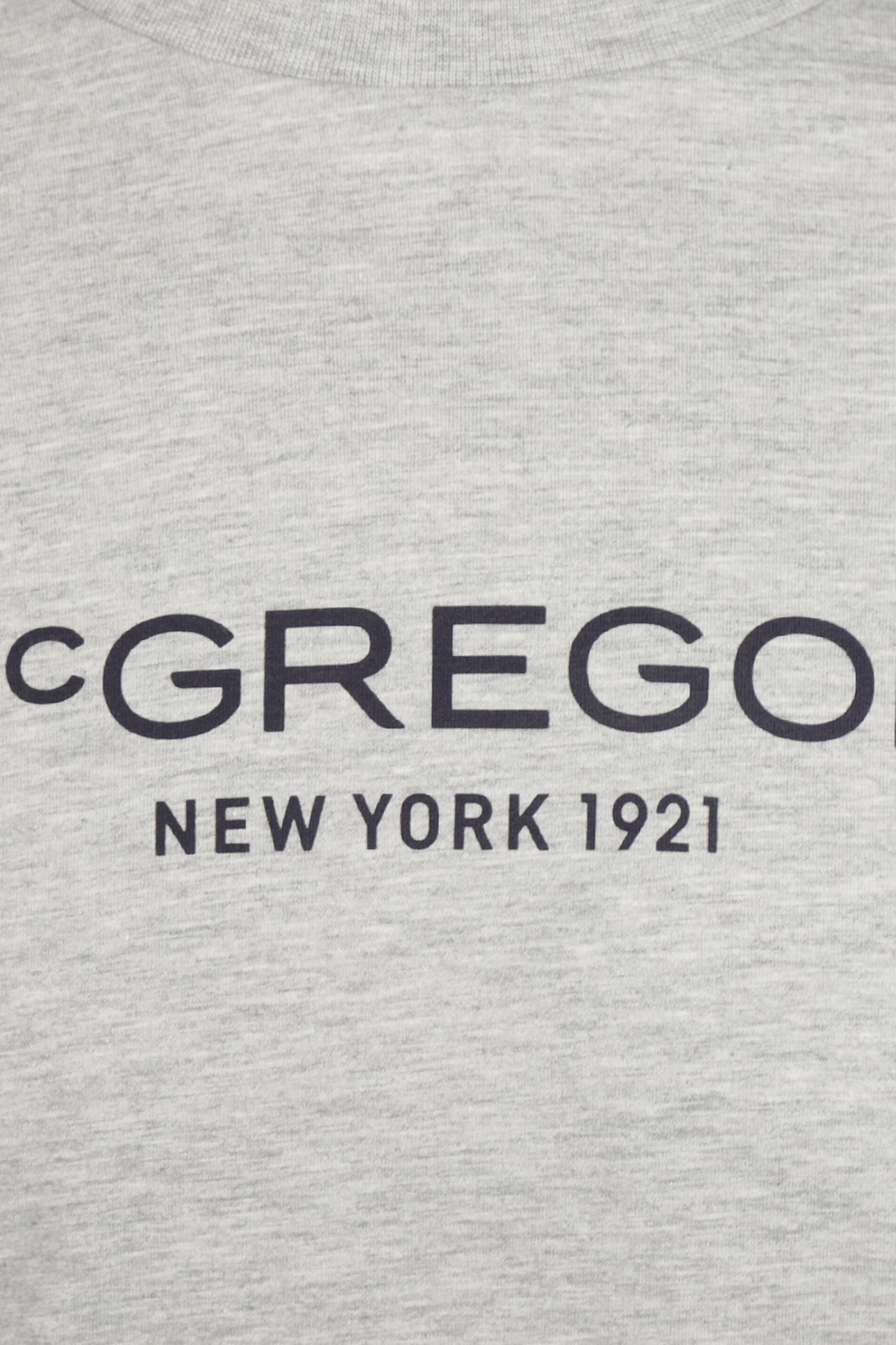 ESSENTIAL LOGO TEE MEDIUM GREY MELANGE 7