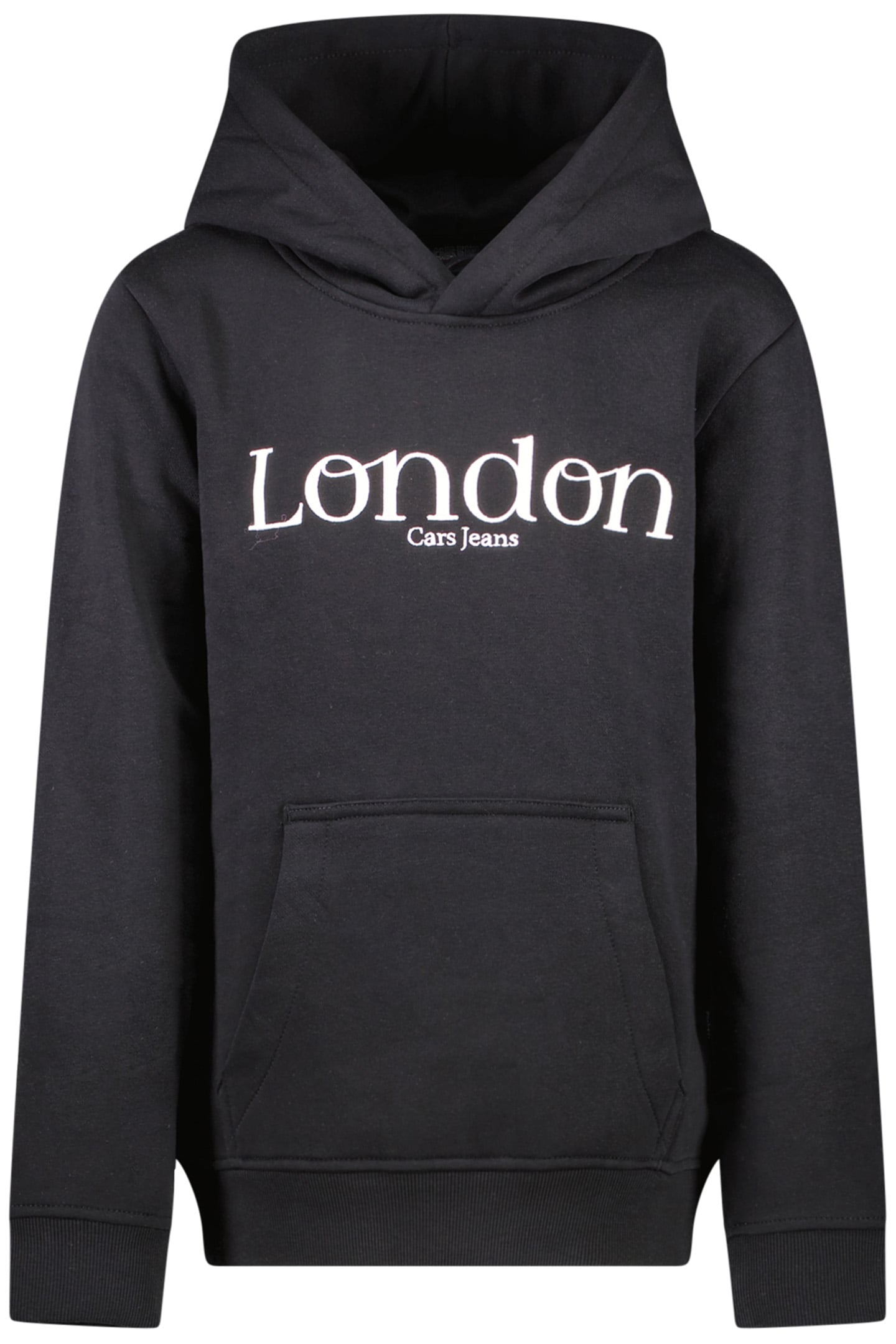 KIDS EMMIE SW HOOD FOR GIRLS BLACK 1