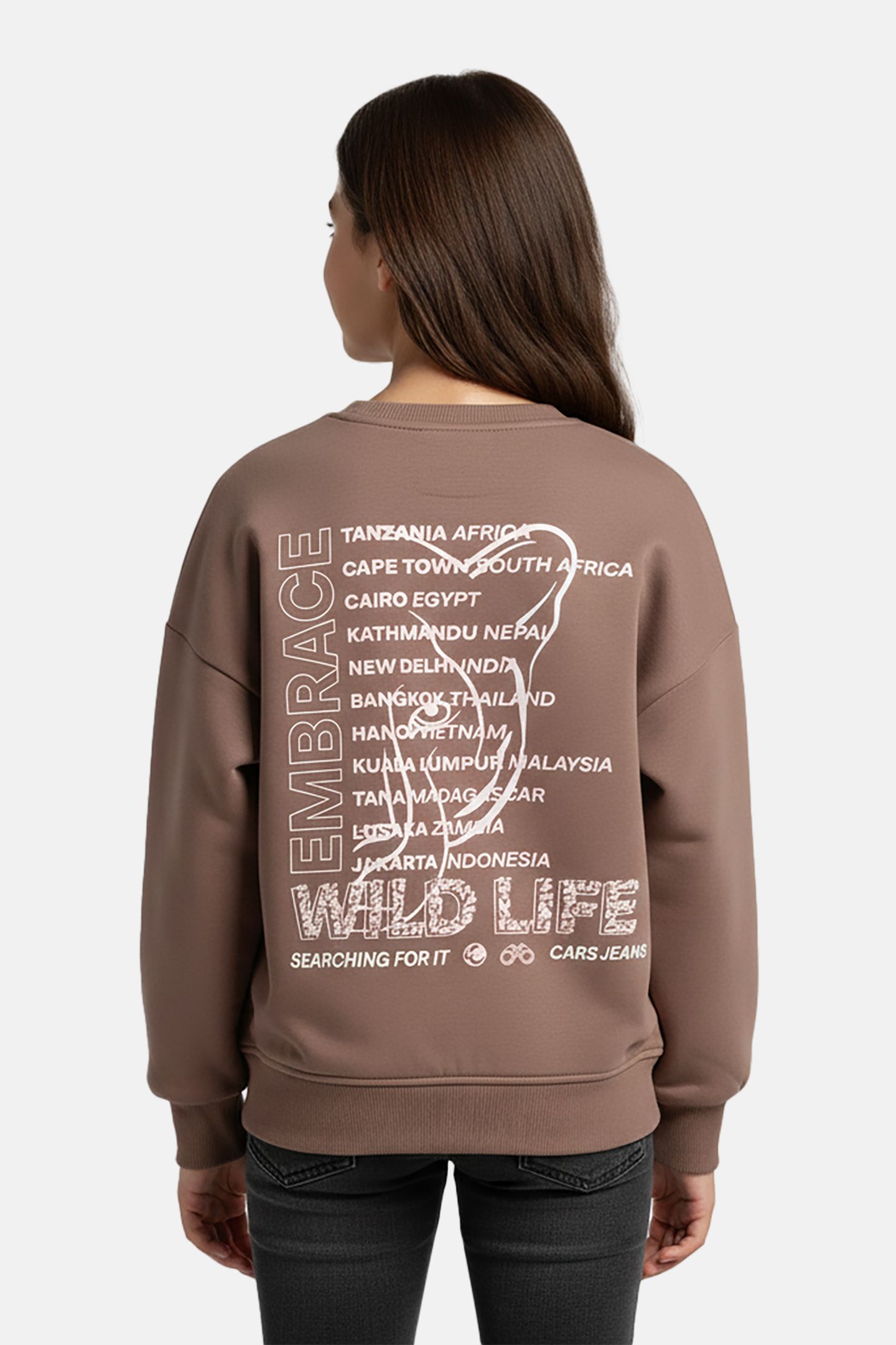 KIDS PEYLE SW FOR GIRLS TAUPE 2
