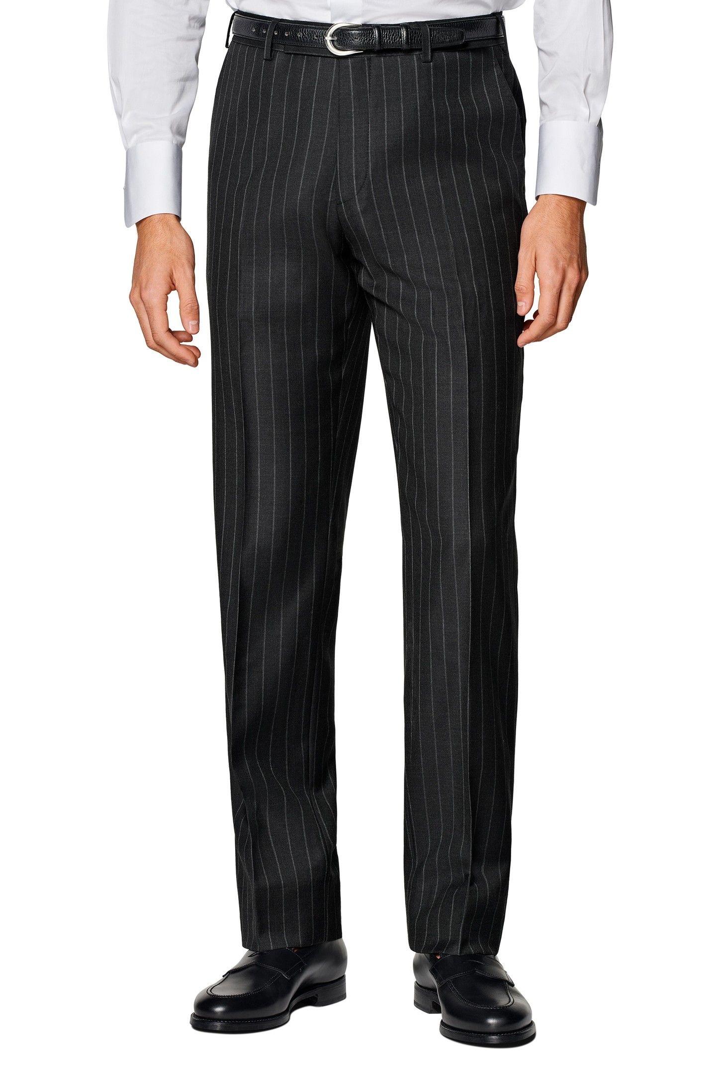 MILANO-DARK GREY-PURE WOOL S130 DARK GREY 4