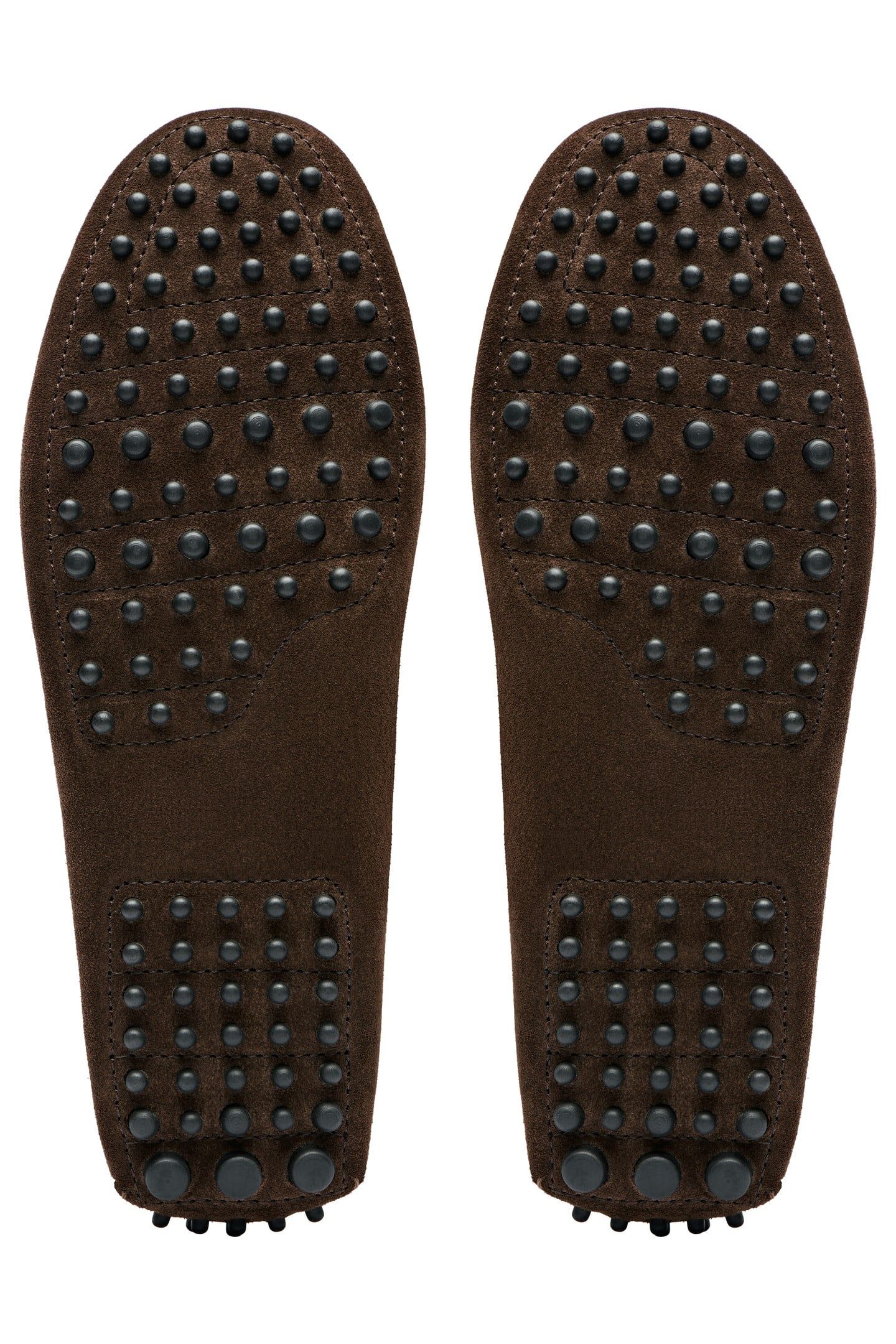 SUEDE-DRIVERMOCCASIN- MID BROWN 6