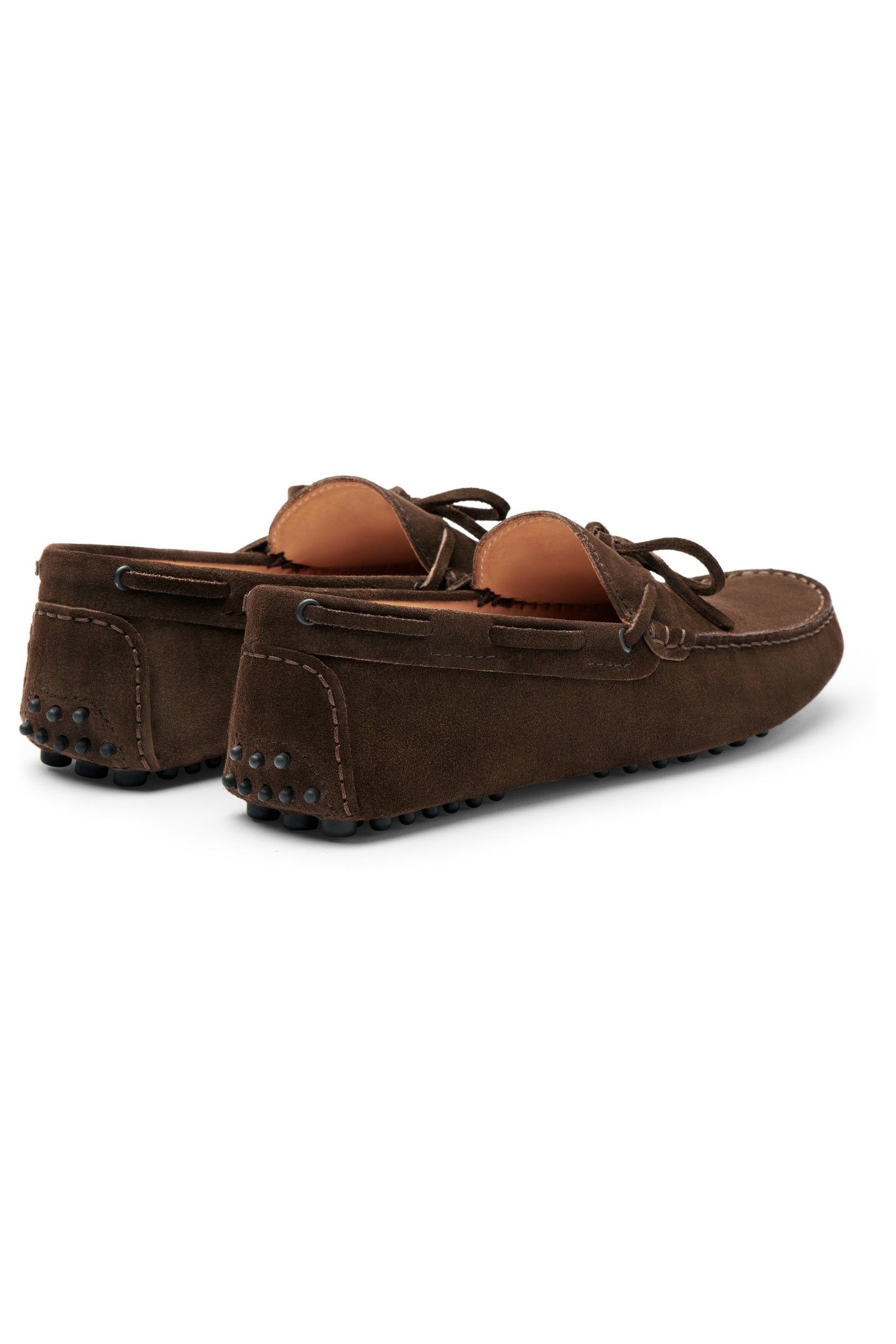 SUEDE-DRIVERMOCCASIN- MID BROWN 7