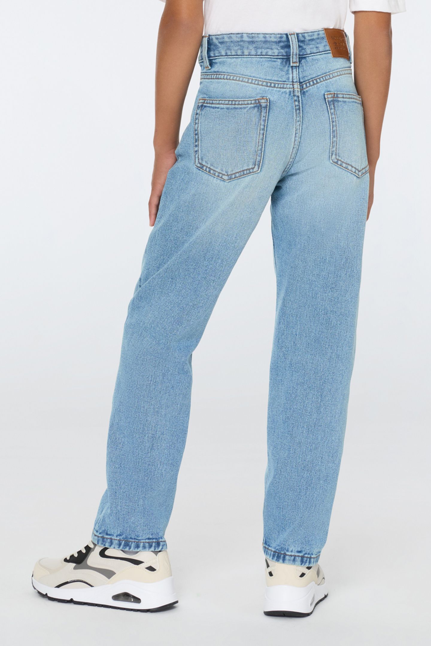 BOYS LIGHT 5PKT STRAIGHT FIT JEAN LT BLUE PASTEL 2