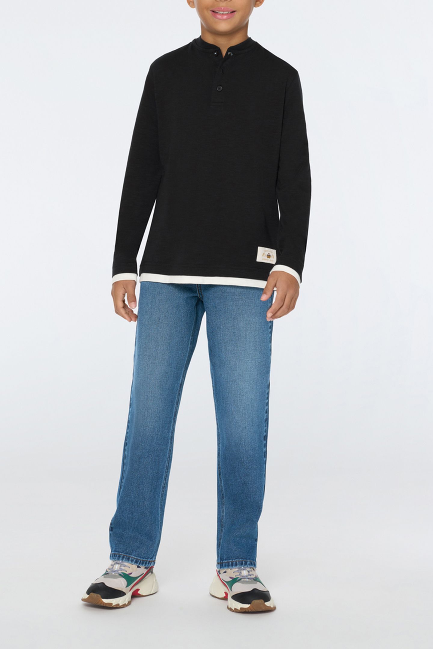 BOYS MEDIUM 5PKT STRAIGHT FIT JEAN EDISON 3