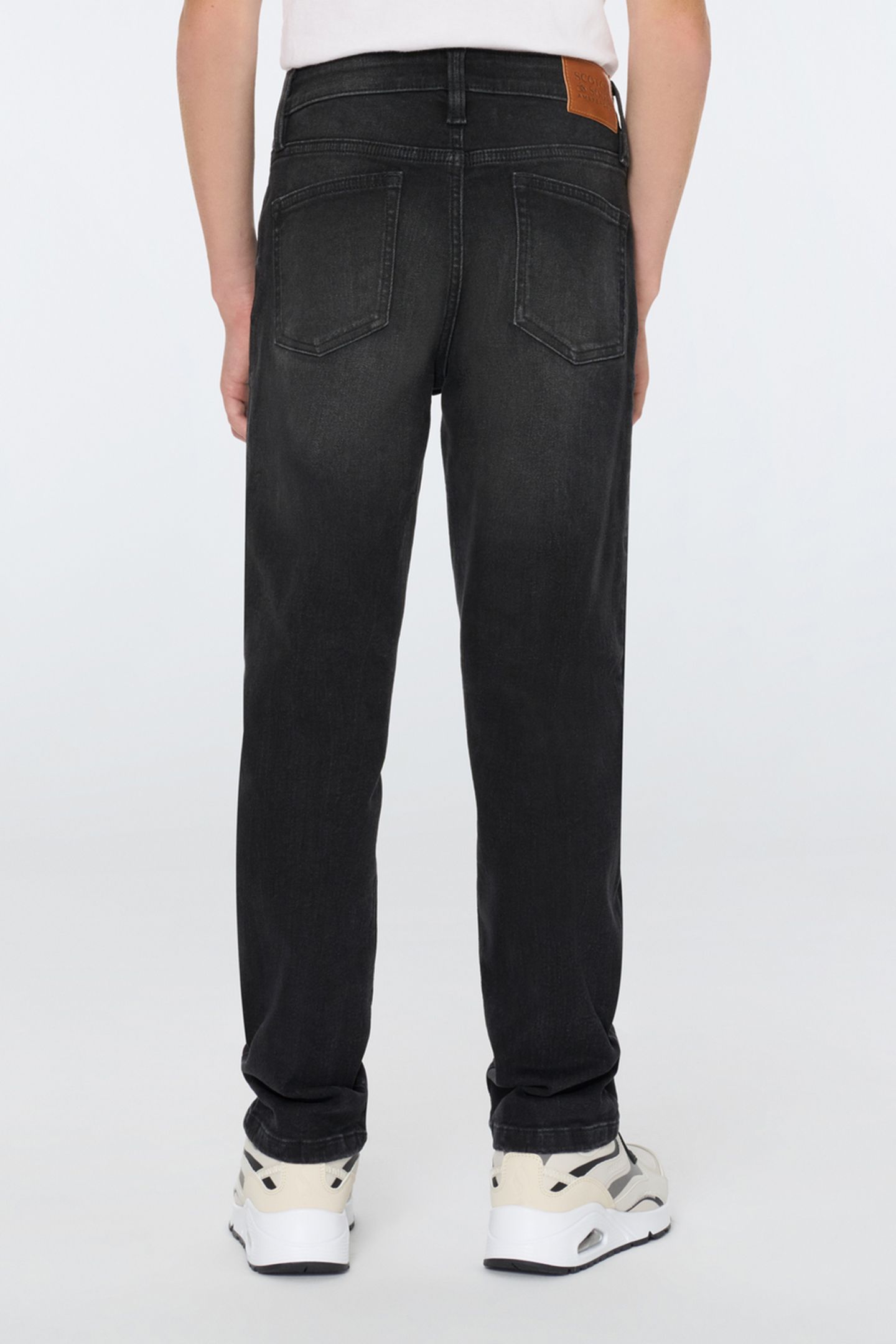 BOYS 5 PKT LOOSE TAPERED FIT JEAN BLACK NIGHT 2