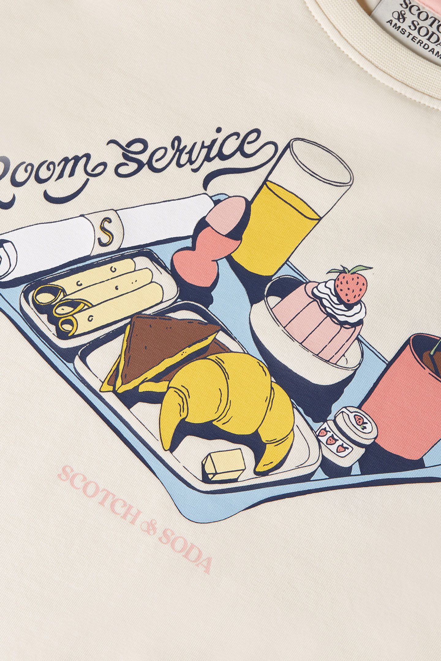 GIRLS BABY SHORT SLEEVE TEE EGGNOG 3