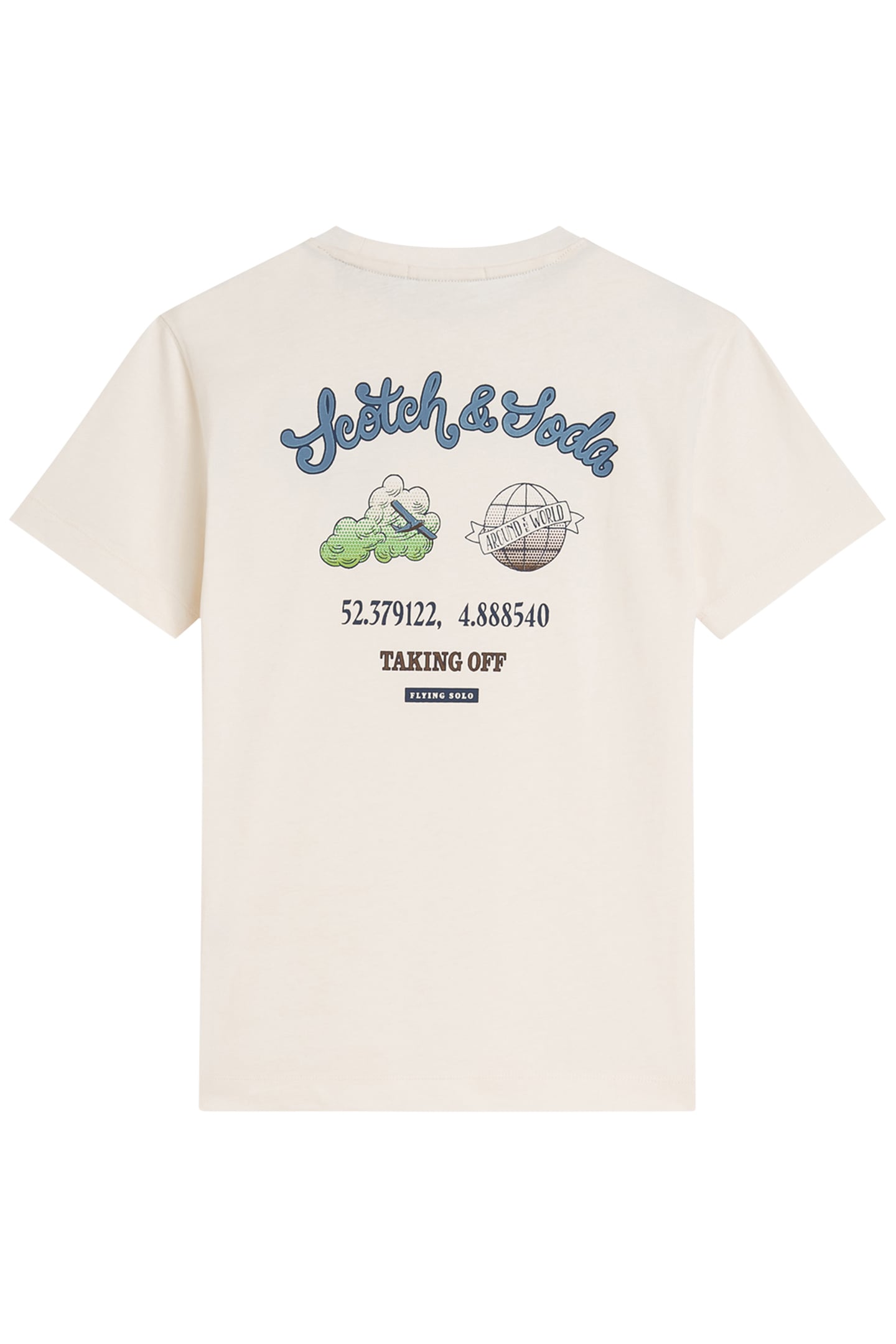 BOYS GRAPHIC TEE EGGNOG 2