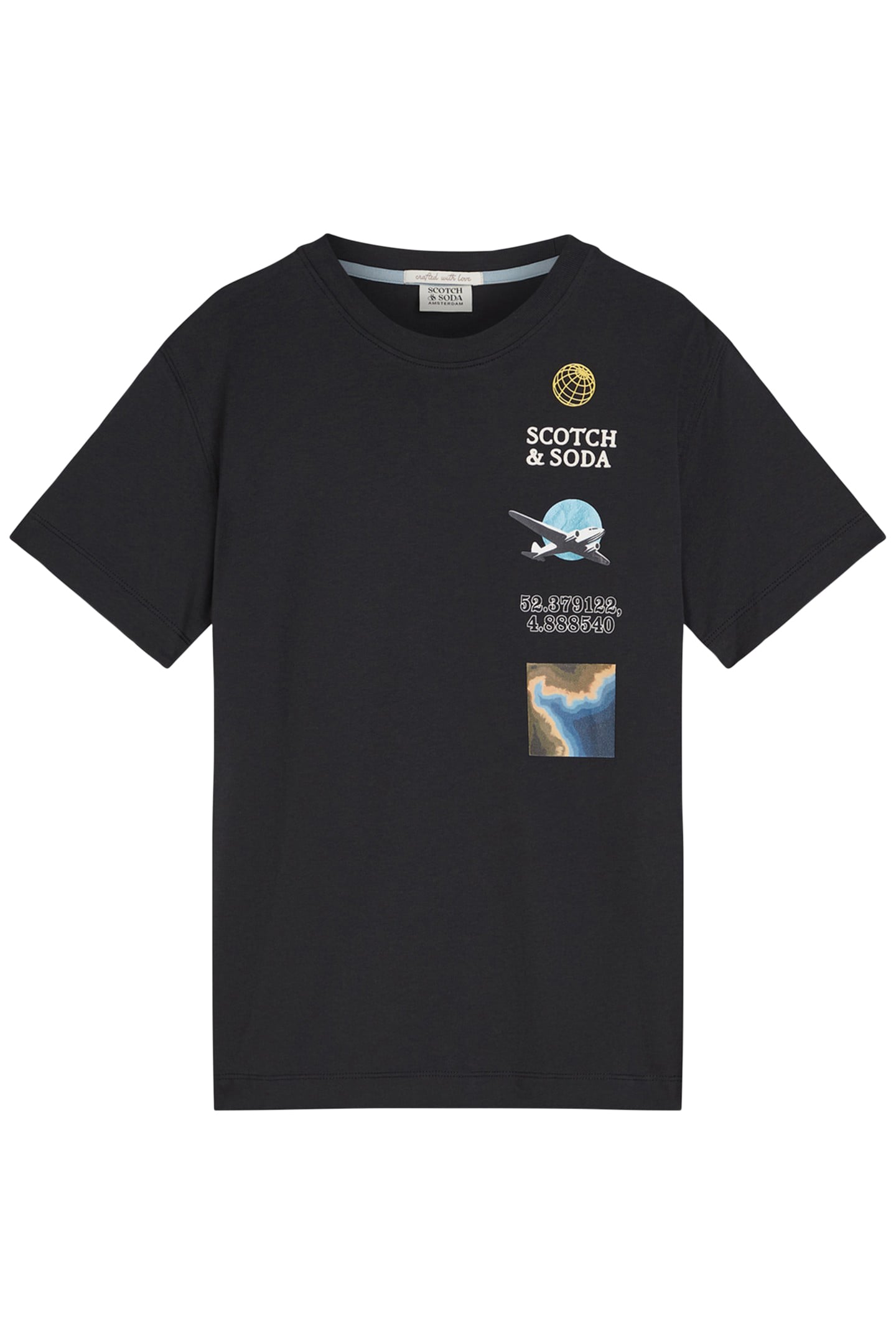 BOYS GRAPHIC TEE ANTHRACITE 1