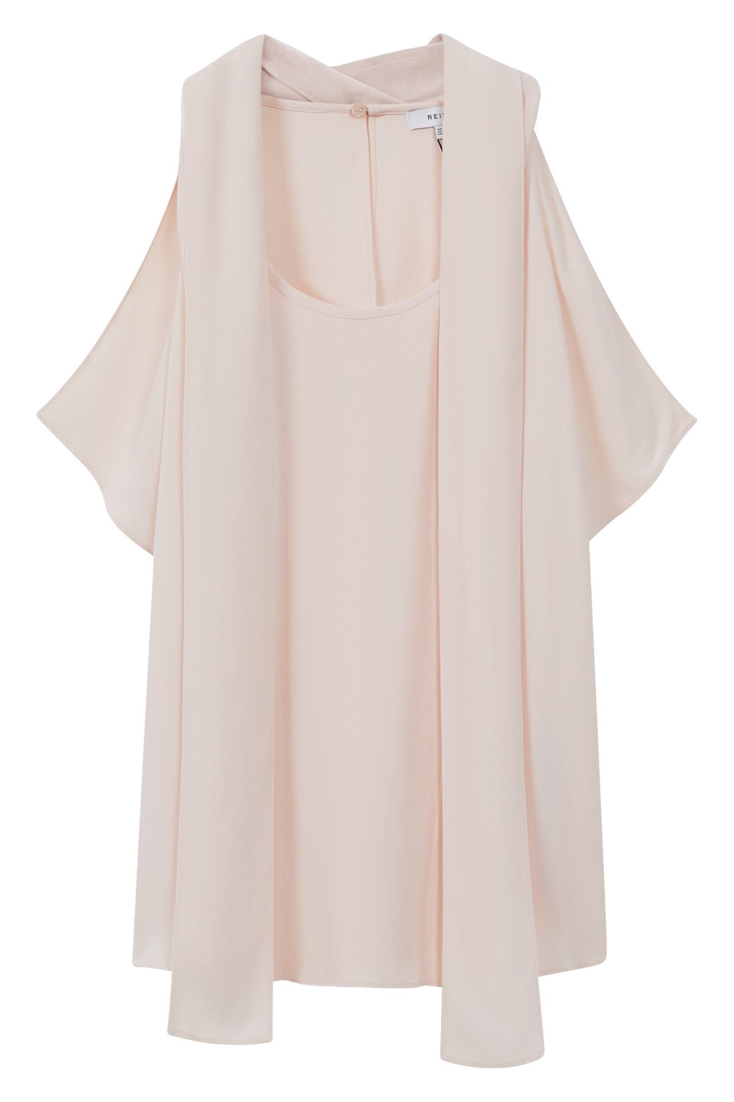 TIE NECK SHELL NUDE 4
