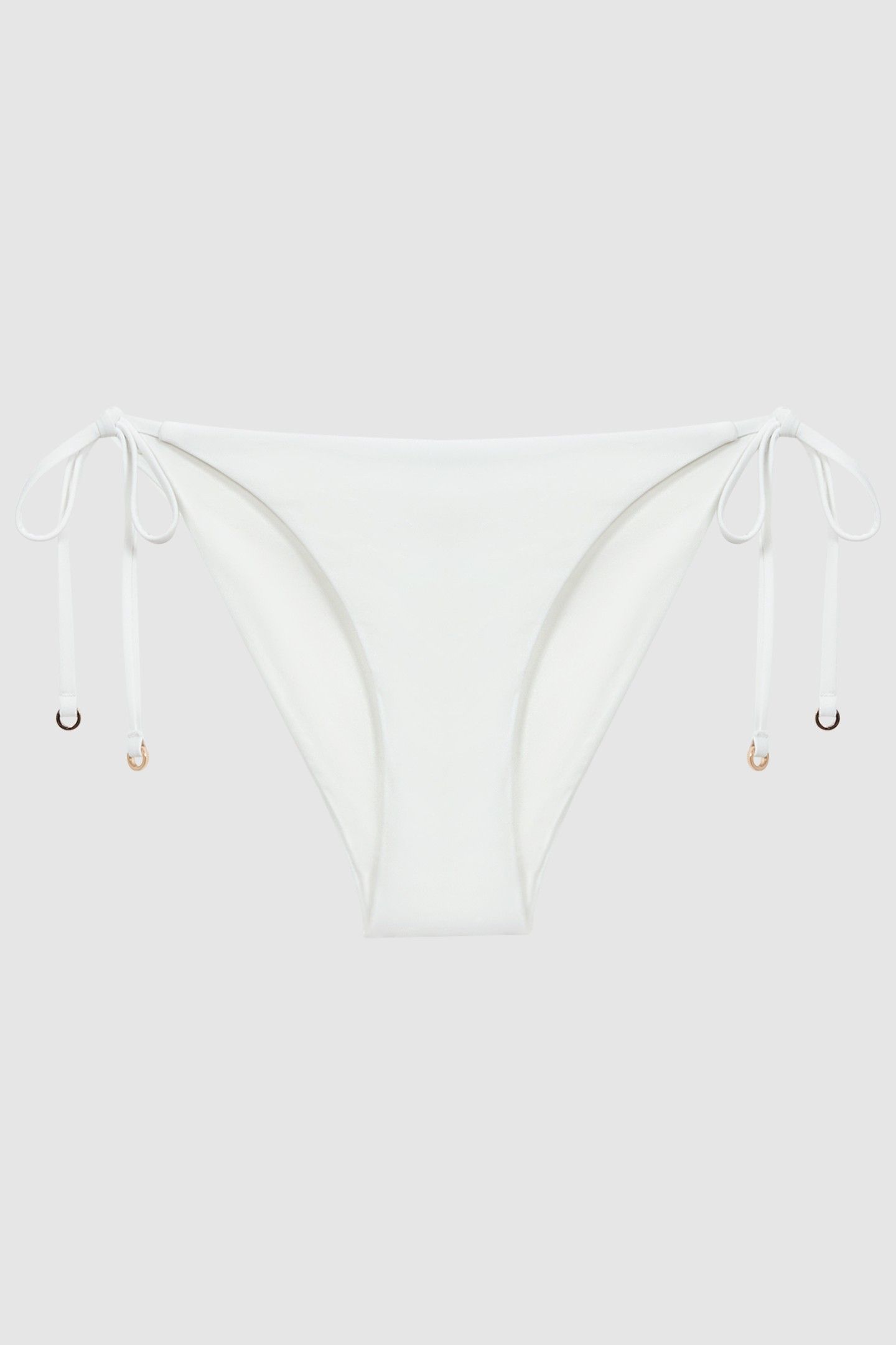 TIE SIDE BIKINI BOTTOM WHITE 3