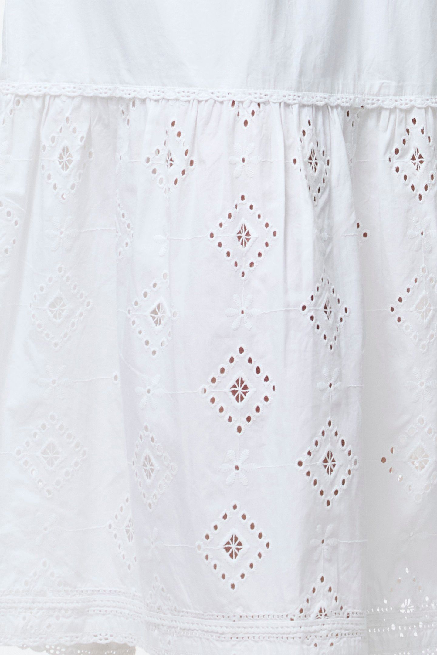 CAMBRIA COTTON MIDI DRESS LINEN WHITE 3