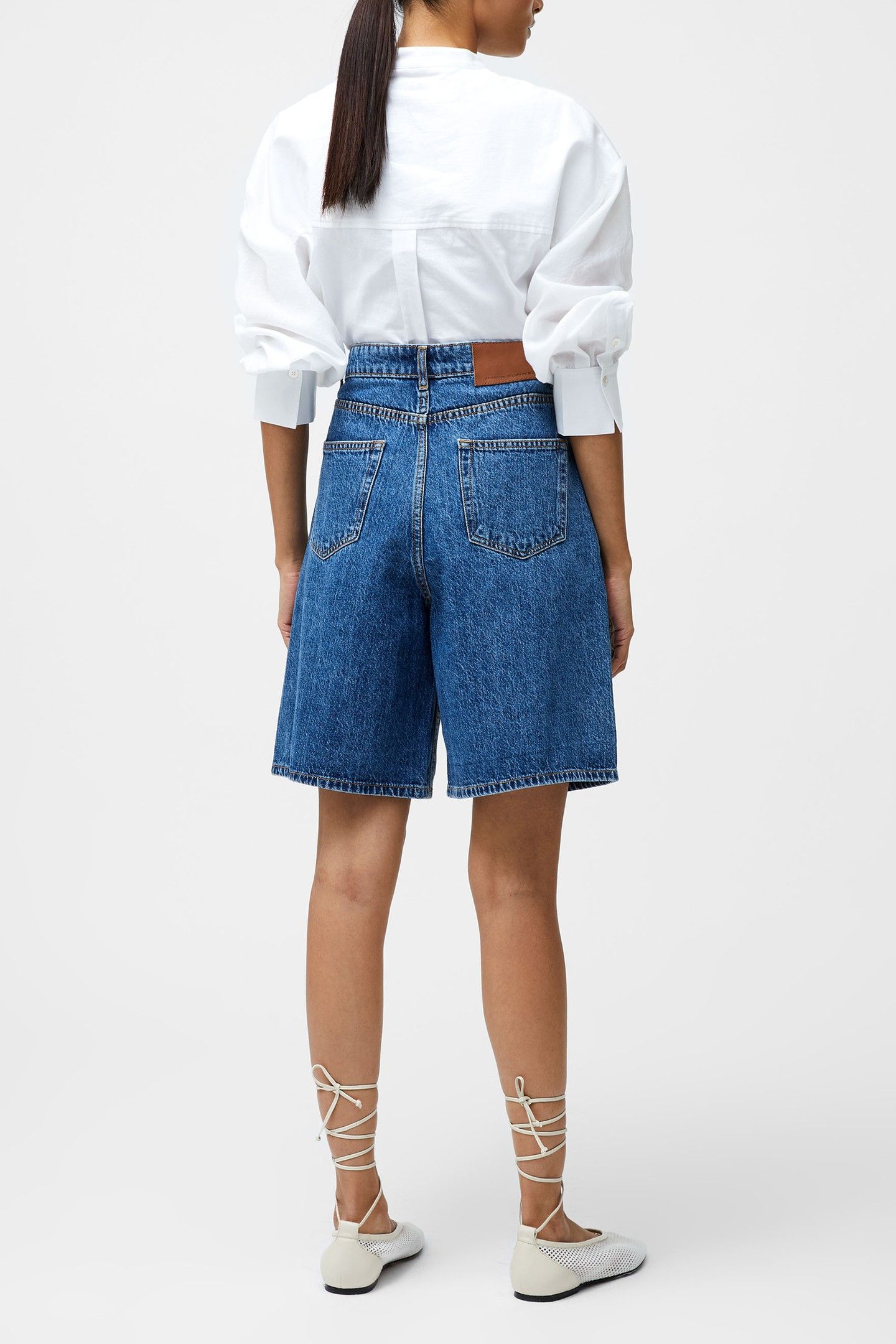 DENVER DENIM BERMUDA SHORTS VINTAGE BLUE 3