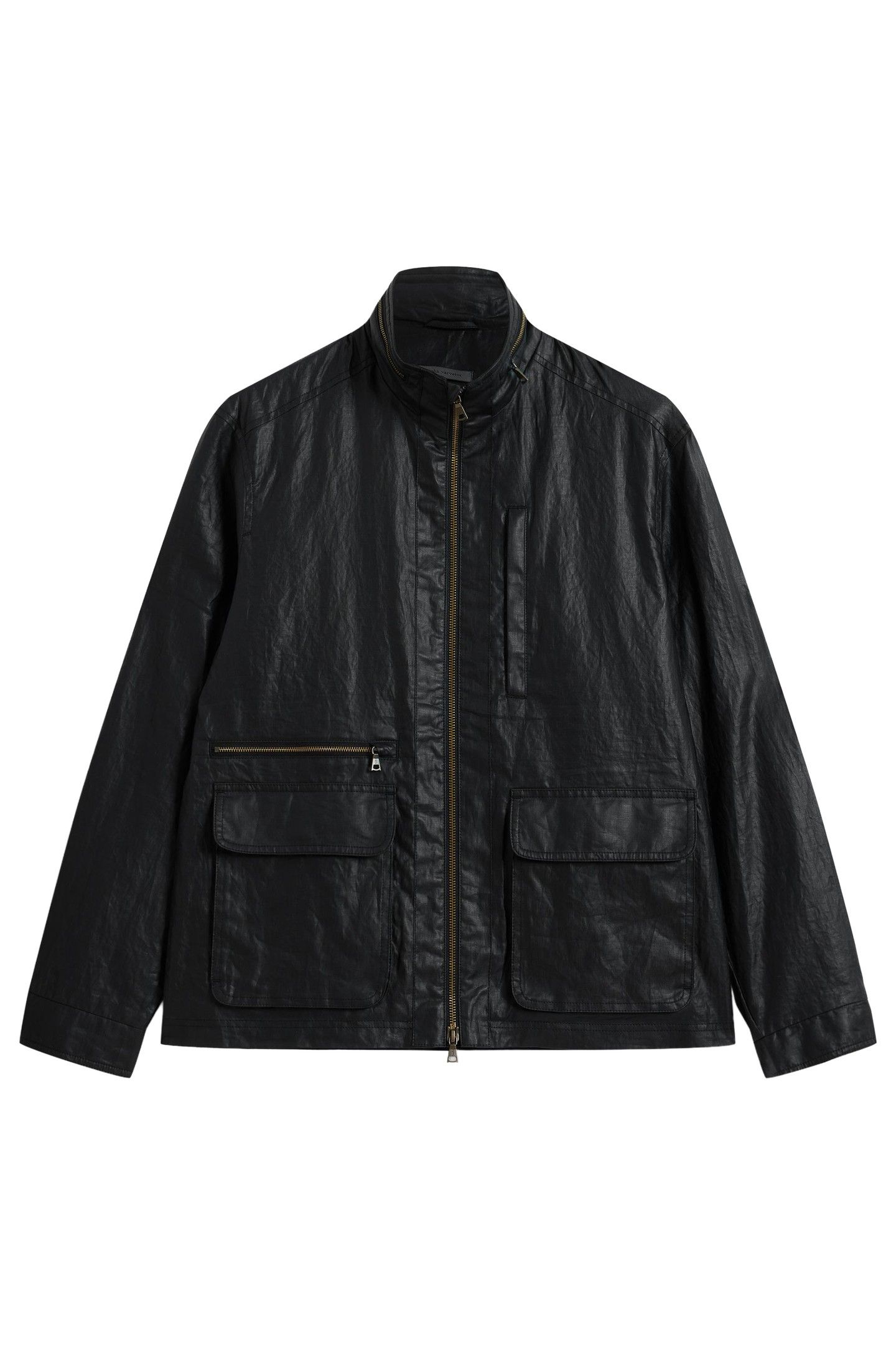 IRVING JACKET ZIPPER CLOSURE BLACK 2