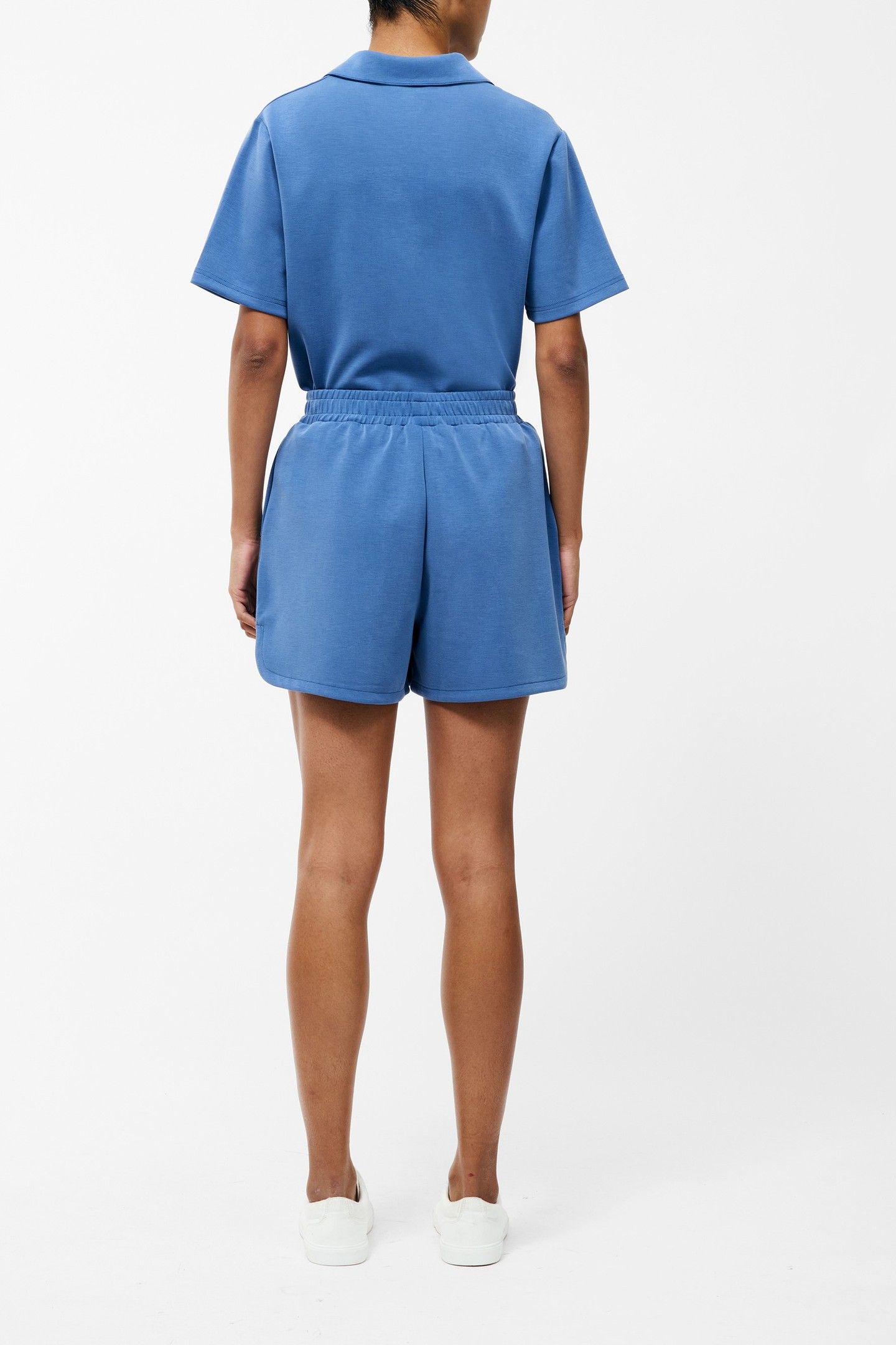 WREN SWEAT SHORTS SLATE BLUE 3