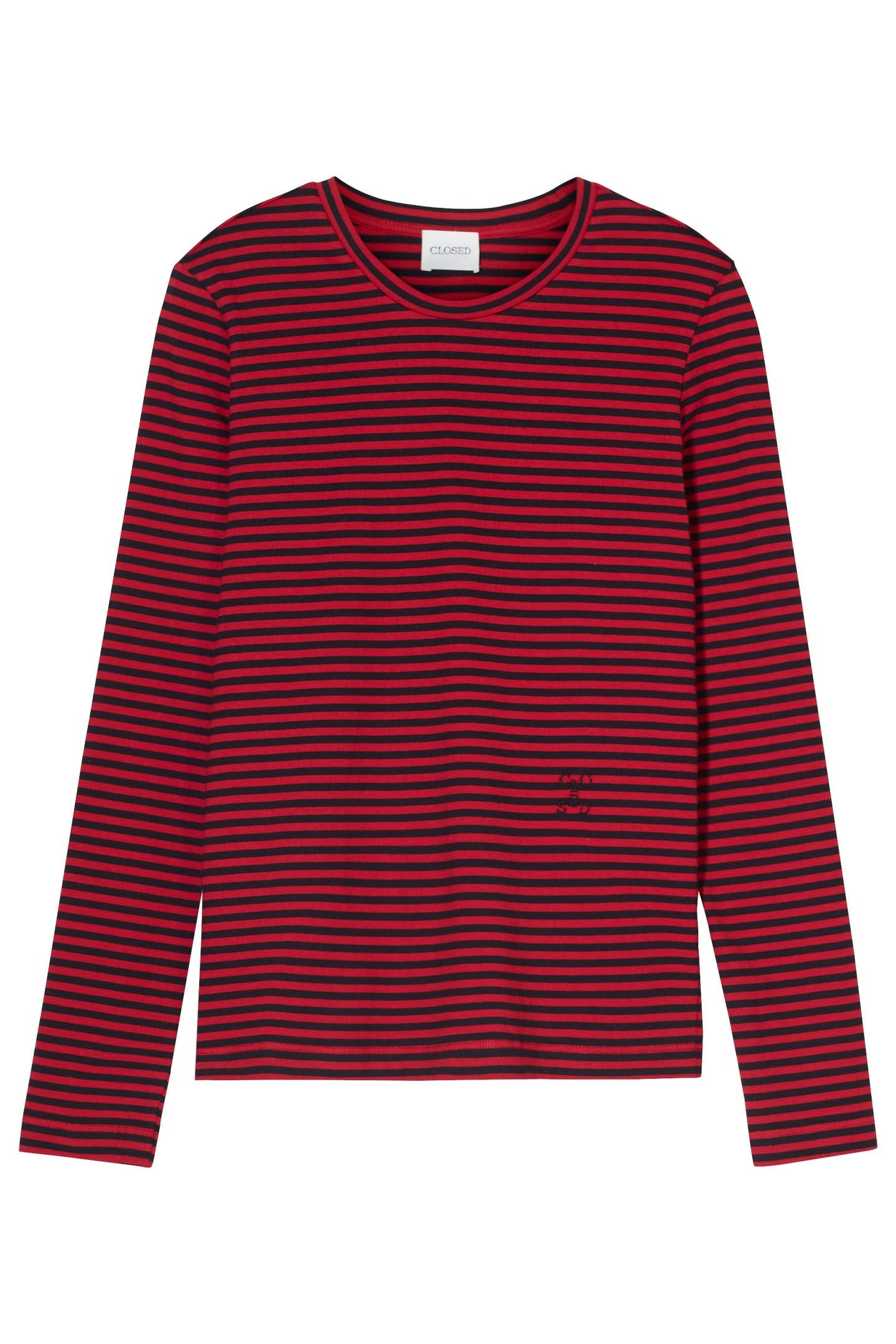 LONGSLEEVE STRIPED T-SHIRTS CHILI PEPPER RED 4