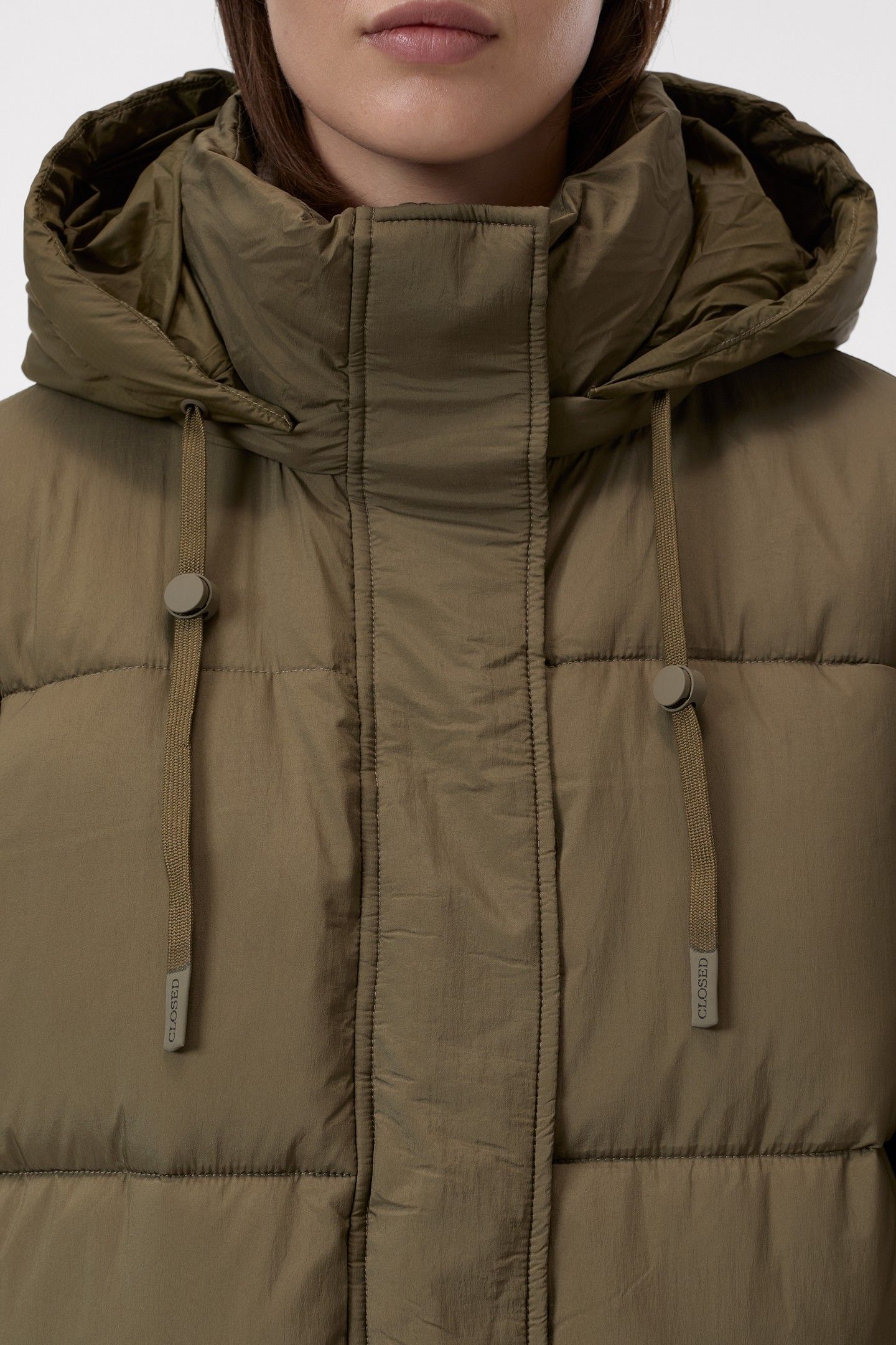 CROPPED PUFFER JACKET VER GREEN 8