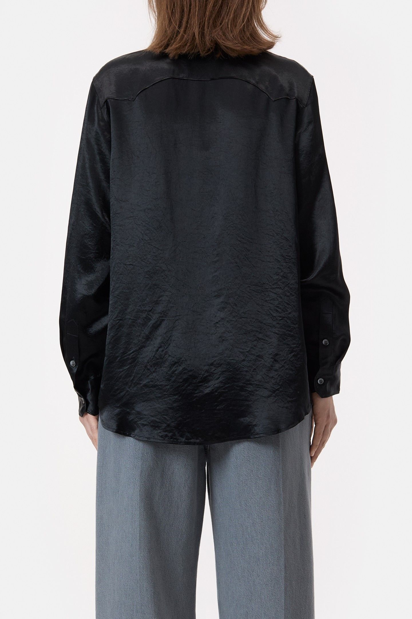 WESTERN SHIRT & BLOUSES BLACK 2