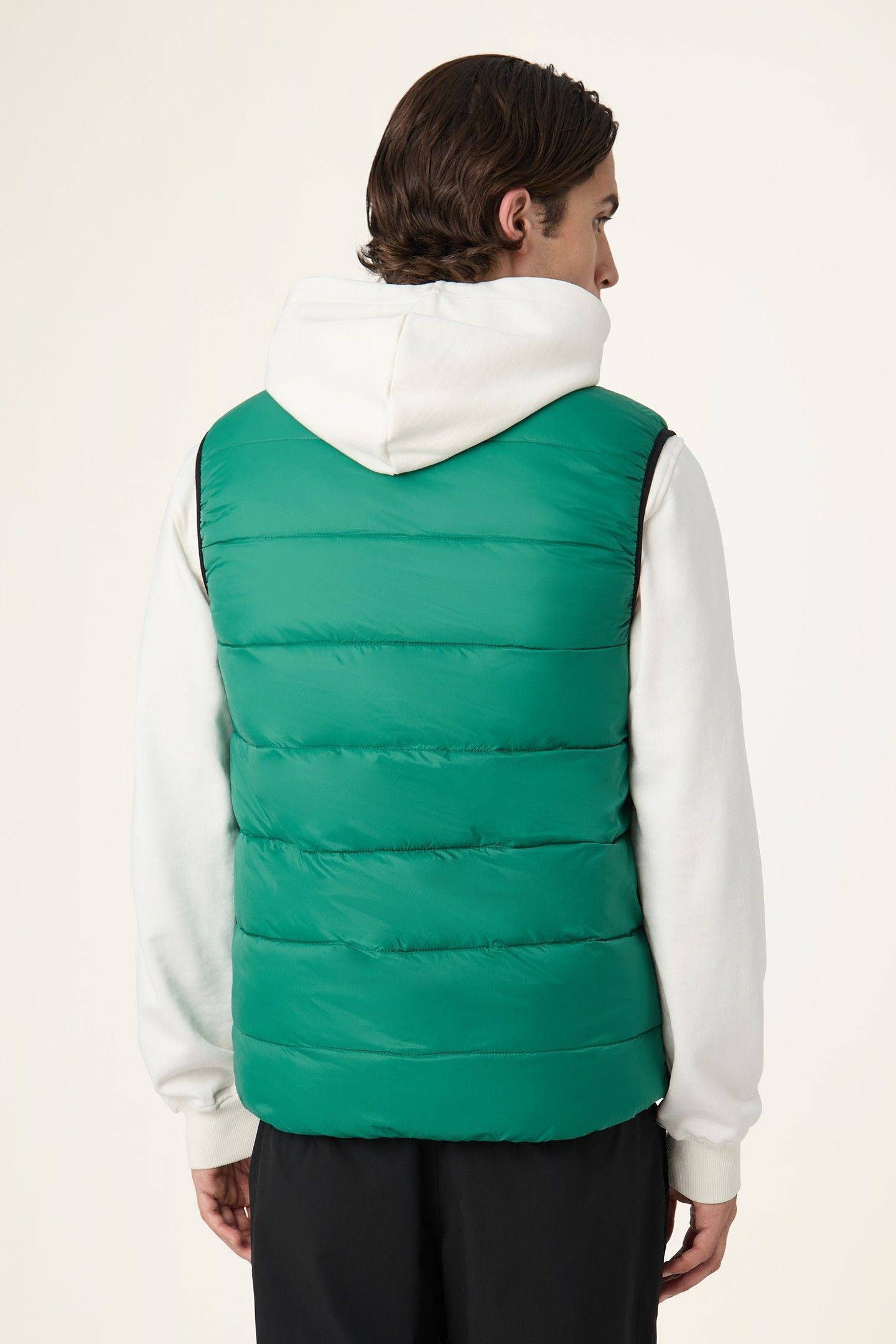 MILANO REGULAR REVERSIBLE LIGHTWEIGHT VEST BLACK 6